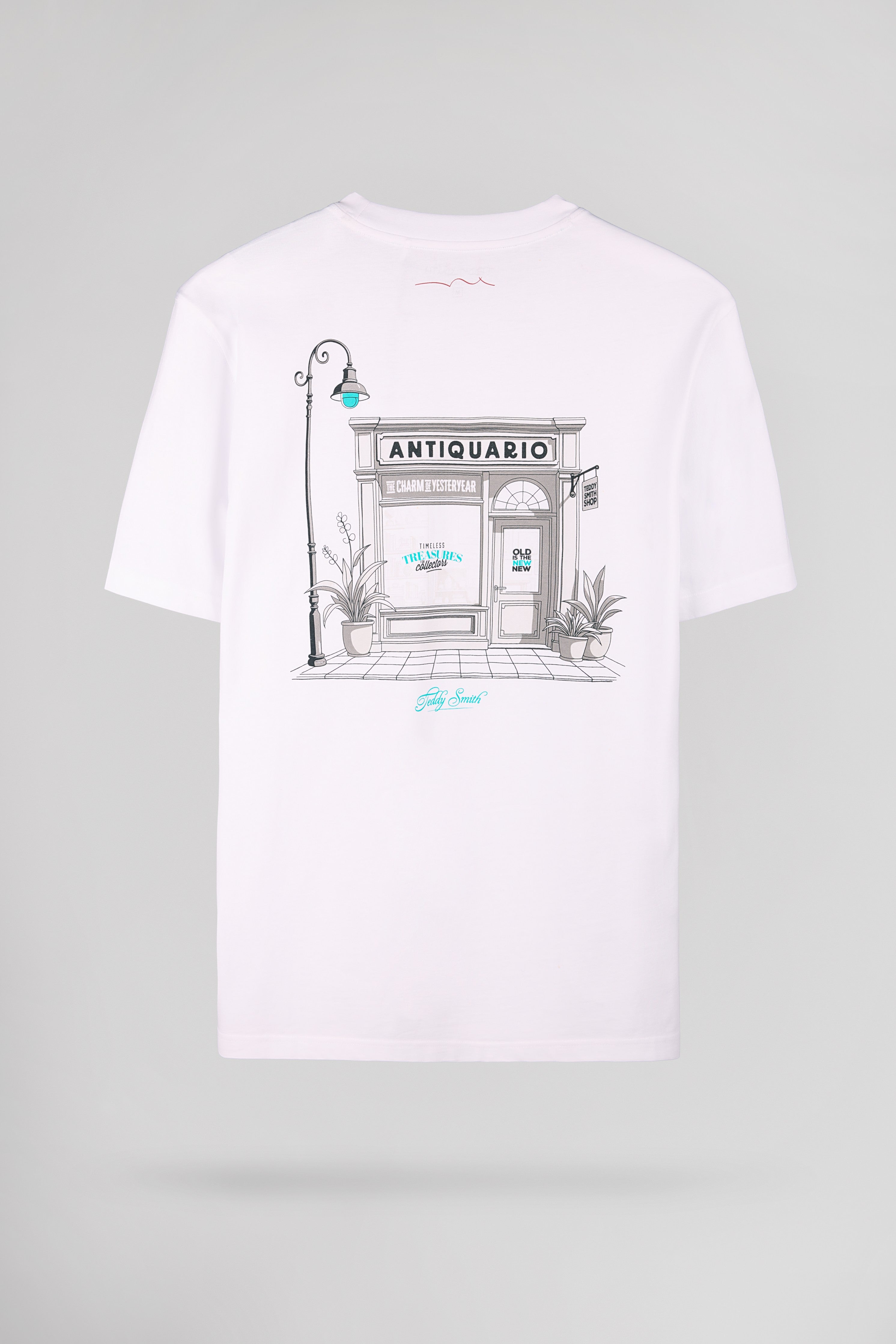 Teddy Smith T-Bis MC t-shirt homme blanc ample