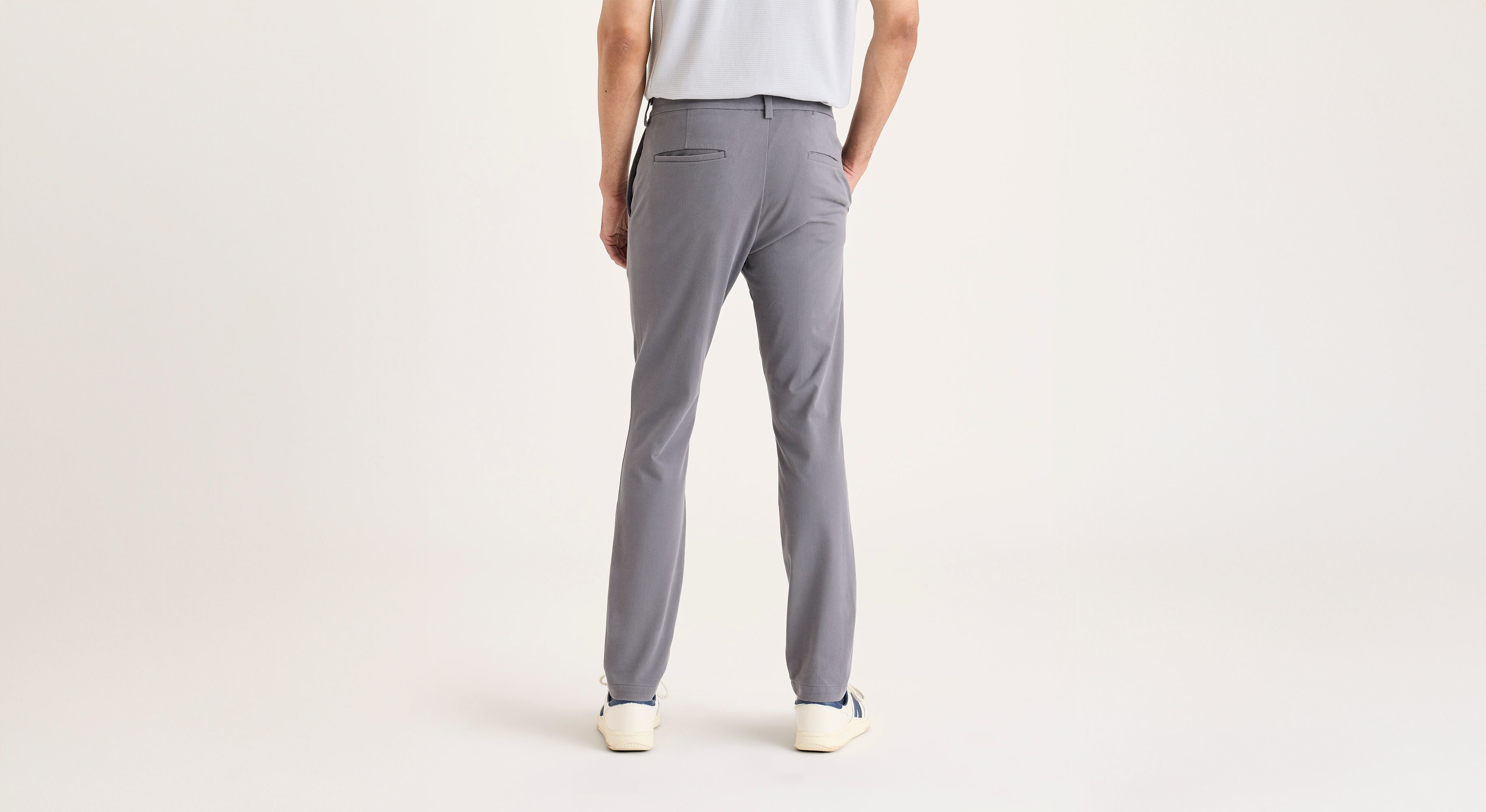 Dockers Go chino skinny homme gris stretch
