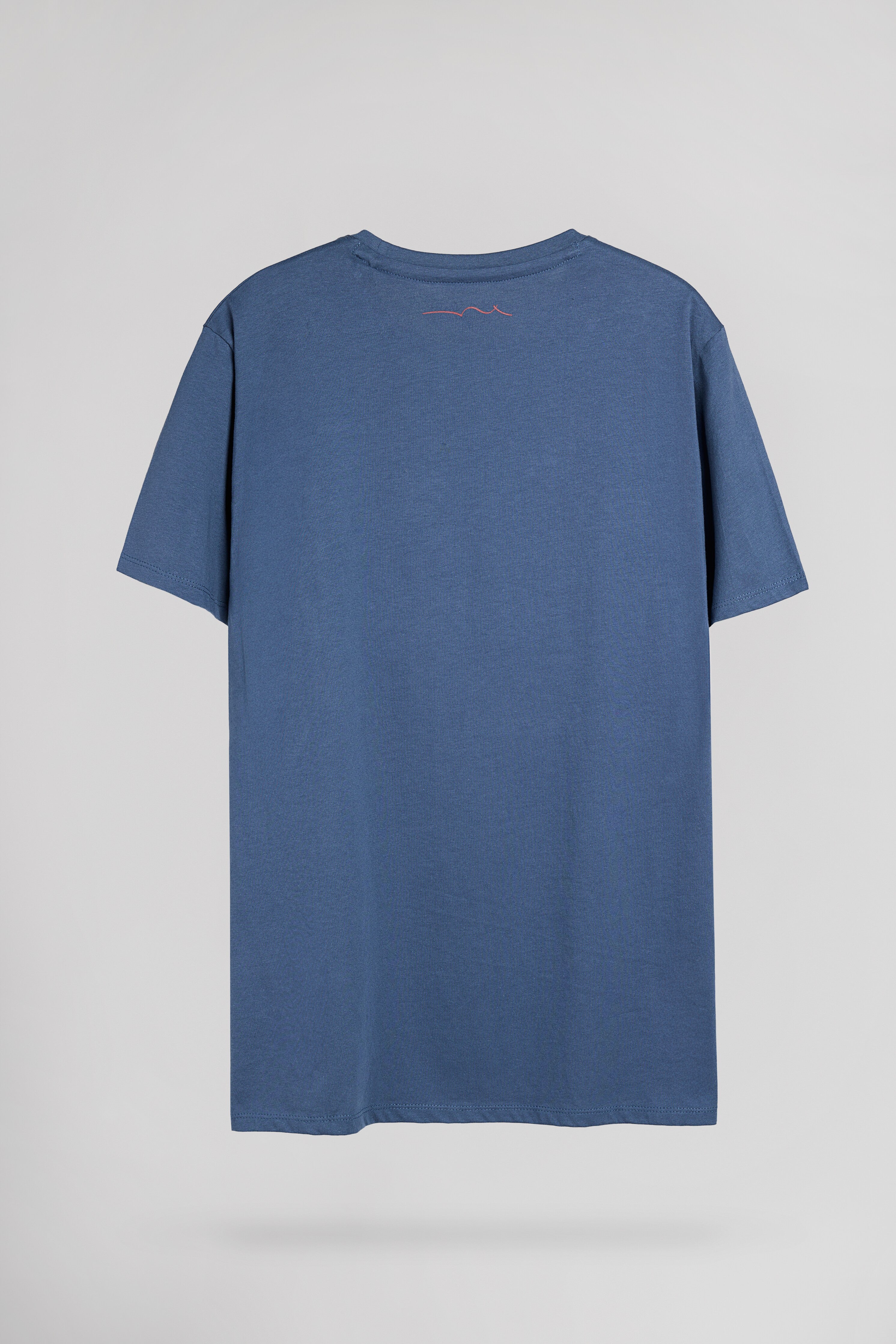 Teddy Smith The Tee 1 MC t-shirt col rond Faded Indigo