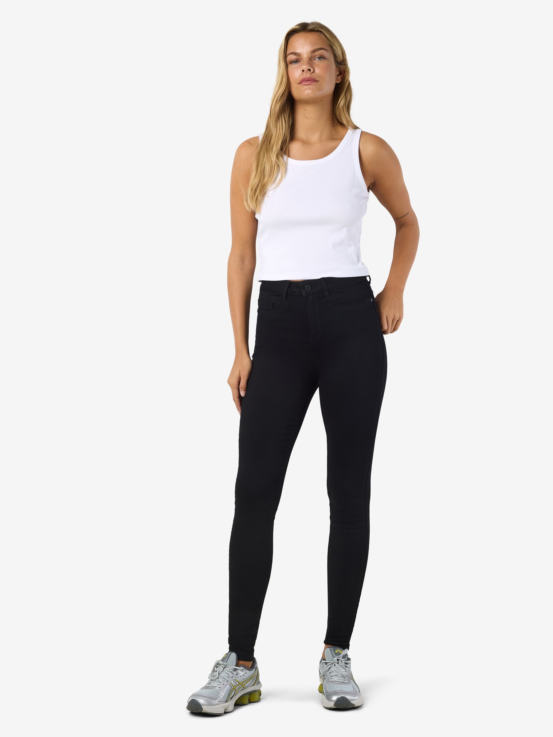 Noisy May Callie NMCALLIE jean skinny taille haute