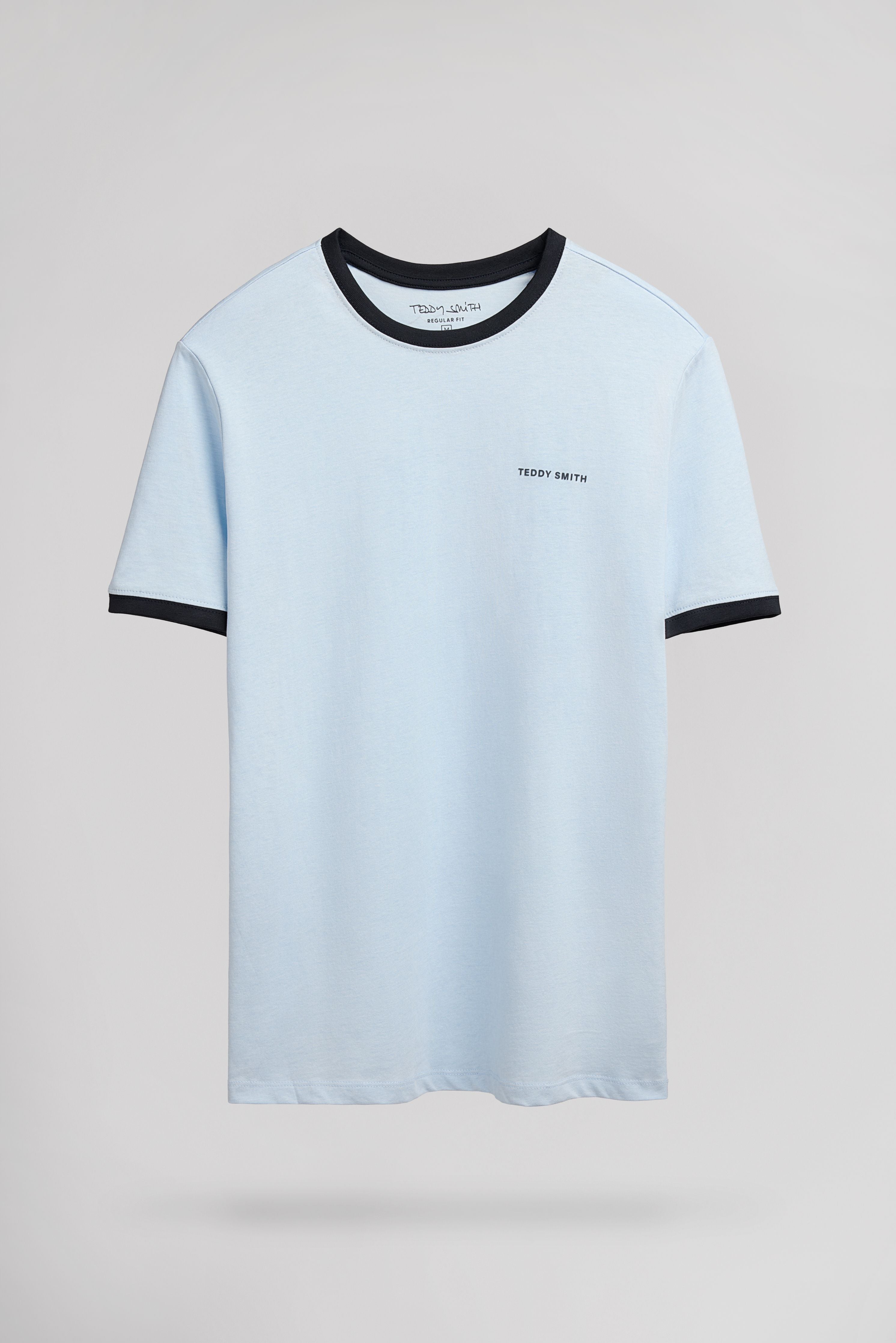Teddy Smith The-Tee 2 R MC t-shirt bleu homme