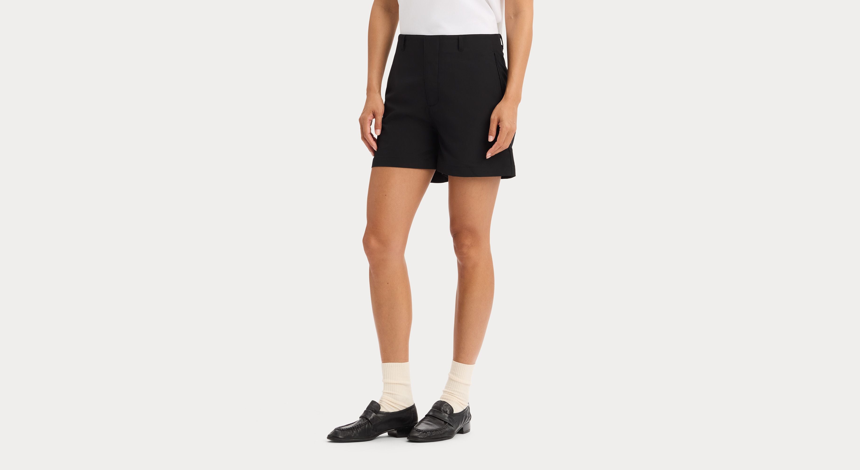 Dockers Go AceFlex short noir taille haute femme