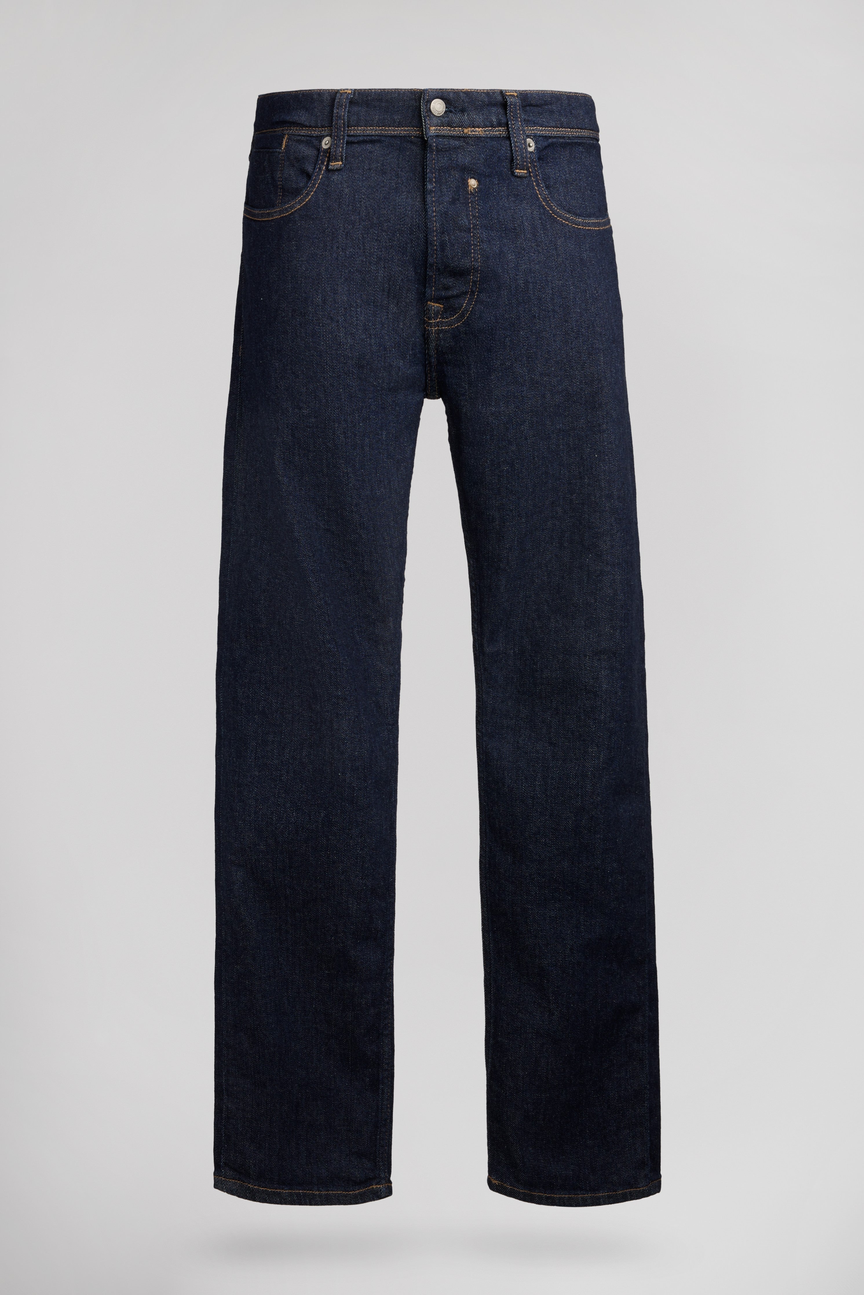 TEDDY SMITH REG L32 jean droit homme dark blue brut
