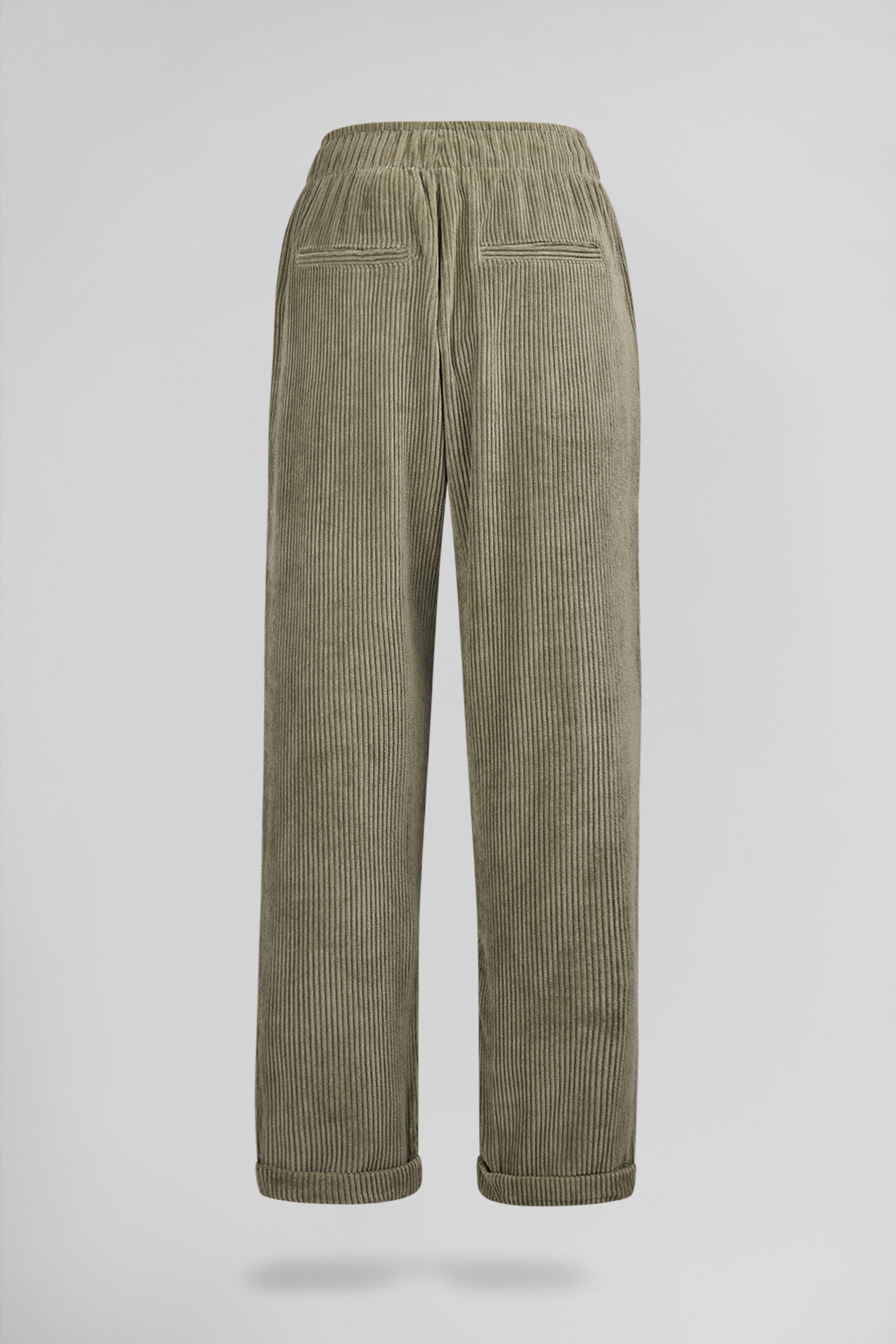 Teddy Smith Teddy Velours pantalon kaki bleach