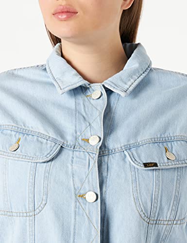 Lee Relaxed Rider veste femme Bleached Ore denim