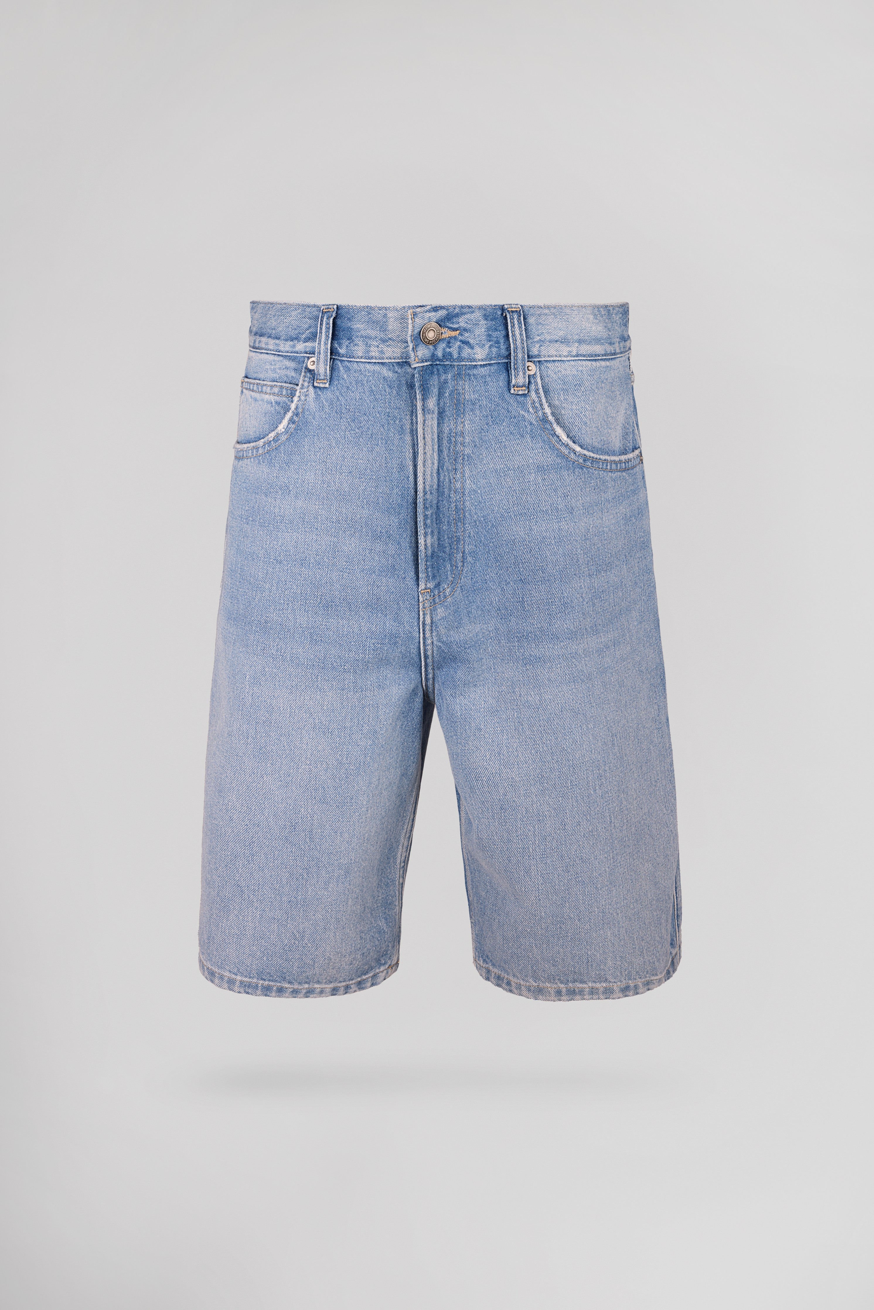 Teddy Smith S-Axel SH short denim indigo clair coton