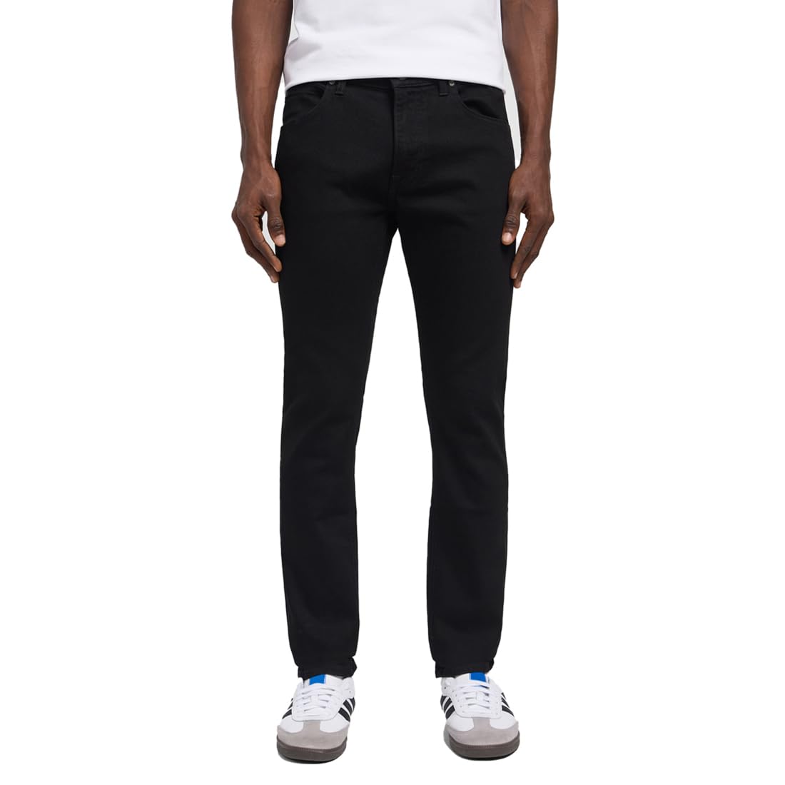 Lee Luke jean homme droit Rinse Blue Denim denim