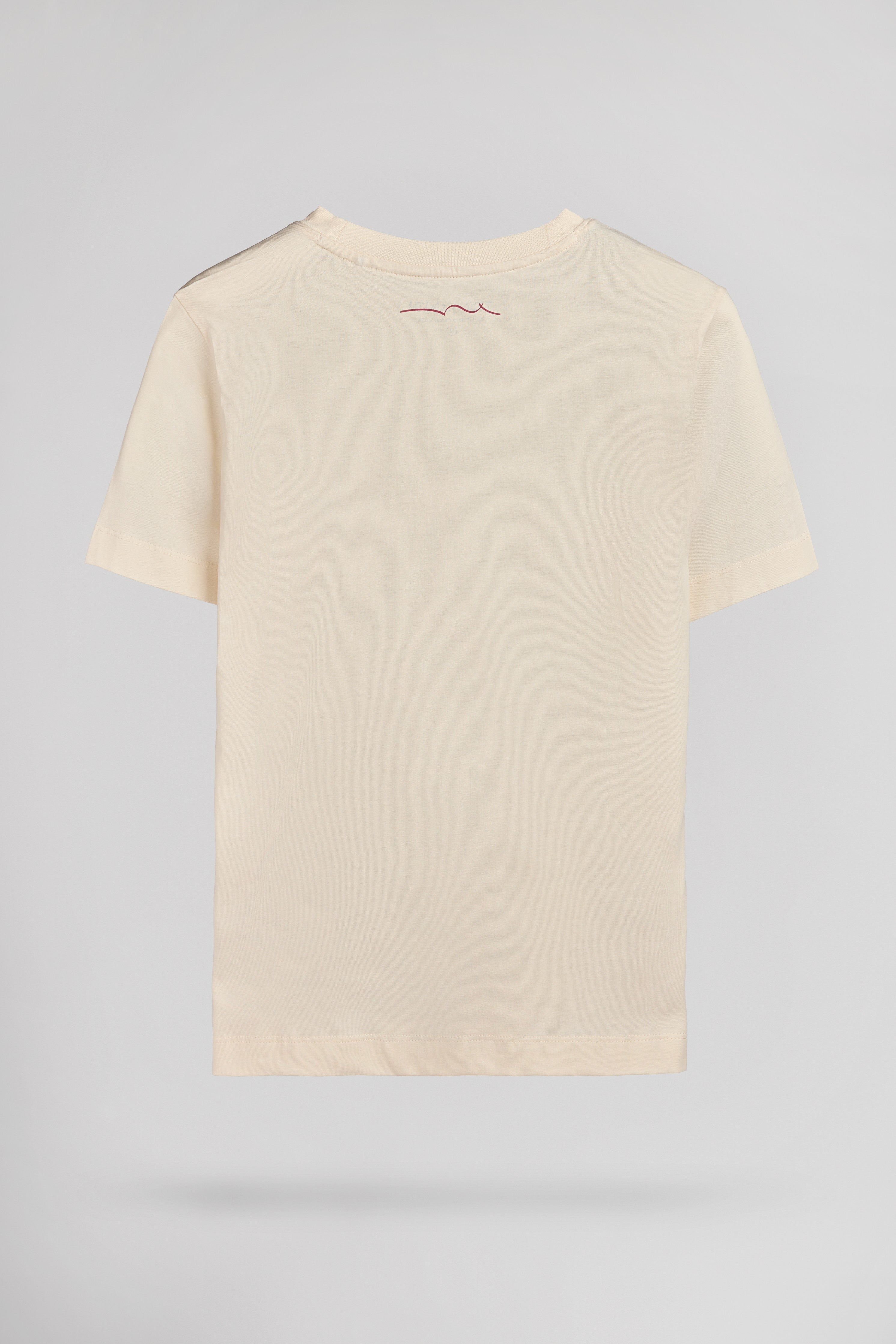 Teddy Smith T-Jim MC JR Naturel t-shirt garçon coton