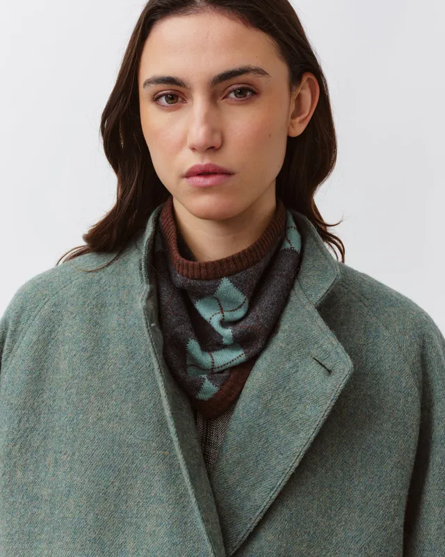 Diega Bamao bandana maille gris café