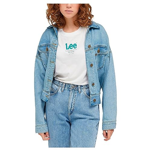 Lee Batwing Rider veste jean femme denim XS
