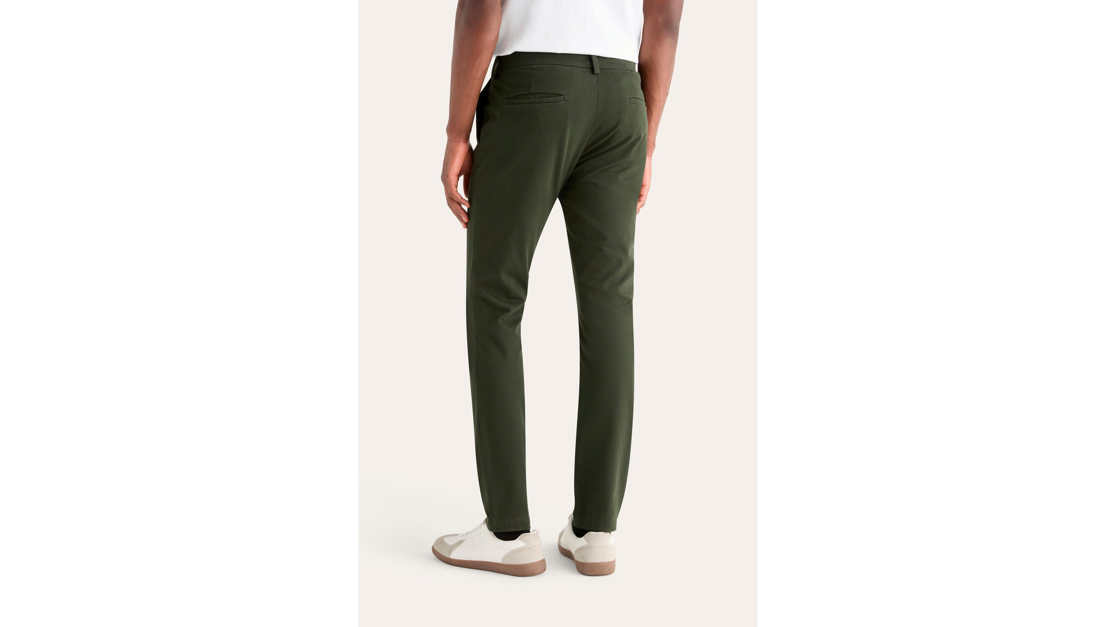 Dockers Go Activeflex chino skinny vert rosin 32/32