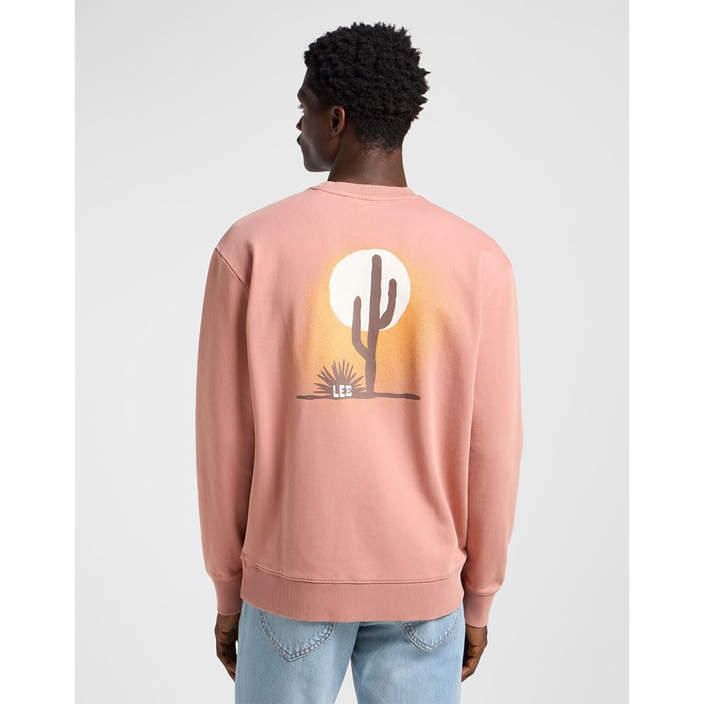 Lee Regular Graphic SWS sweat homme M imprimé désert
