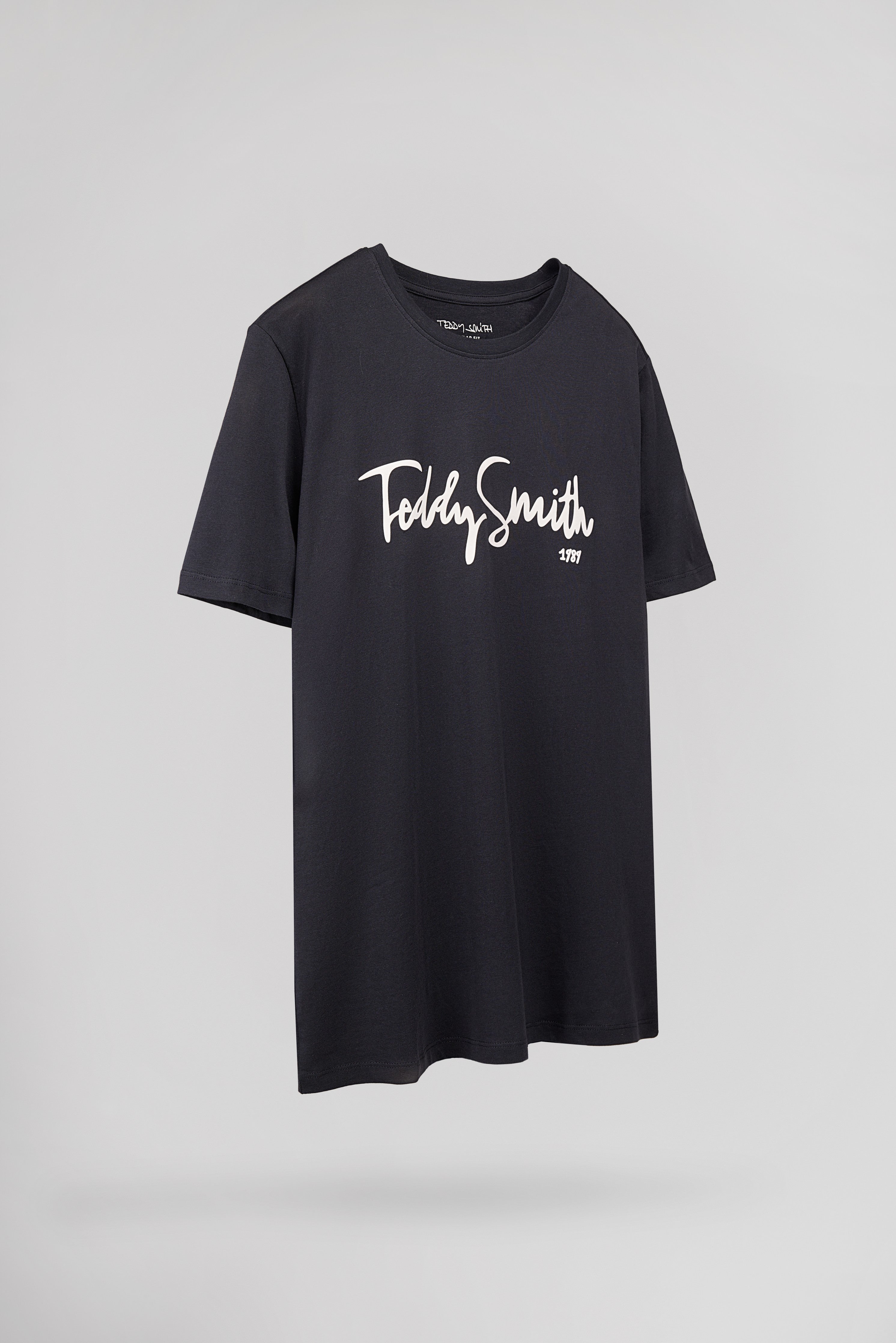 TEDDY SMITH T-EVRY MC t-shirt bleu marine coton