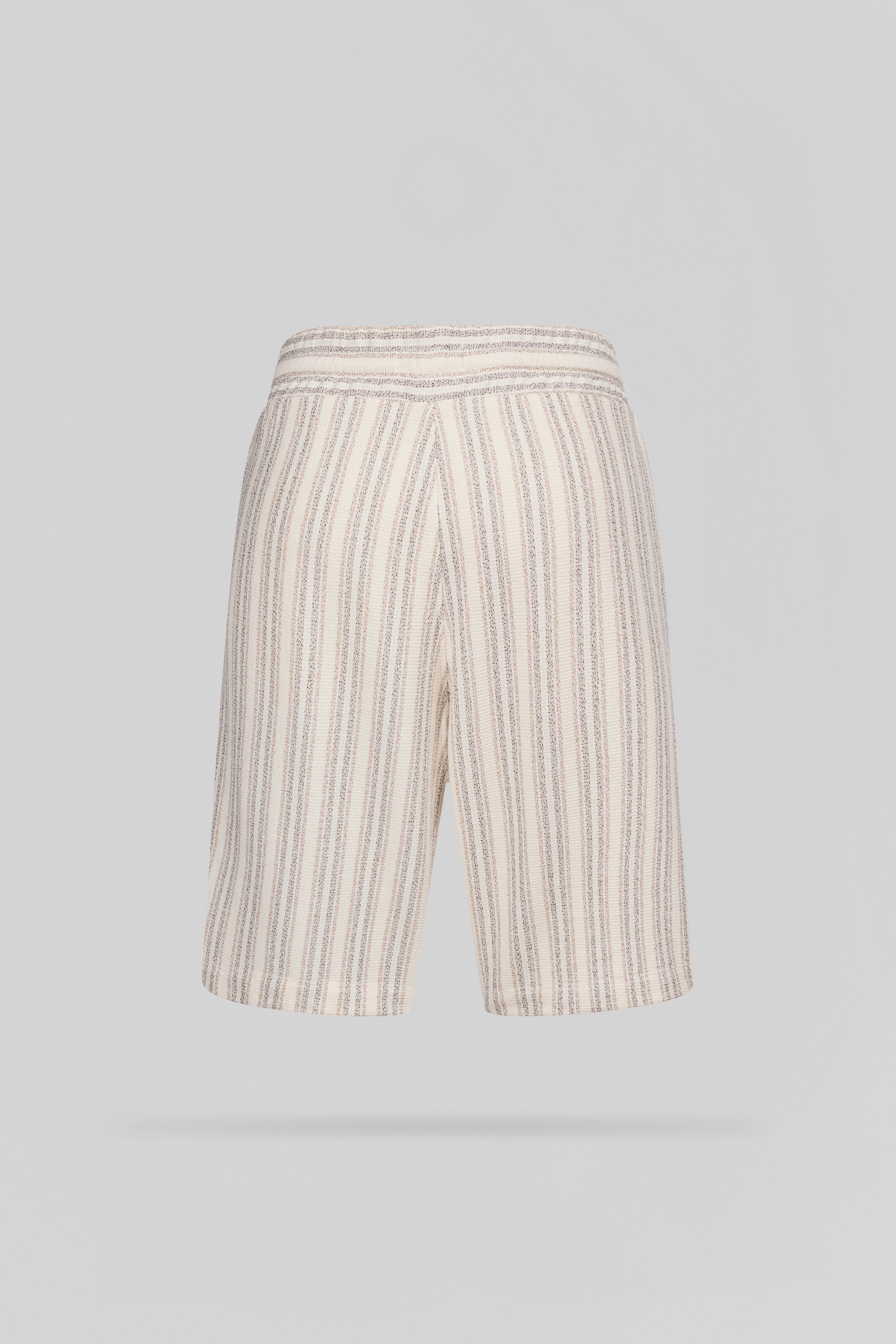 Teddy Smith S-Akuma SH short rayures middle white