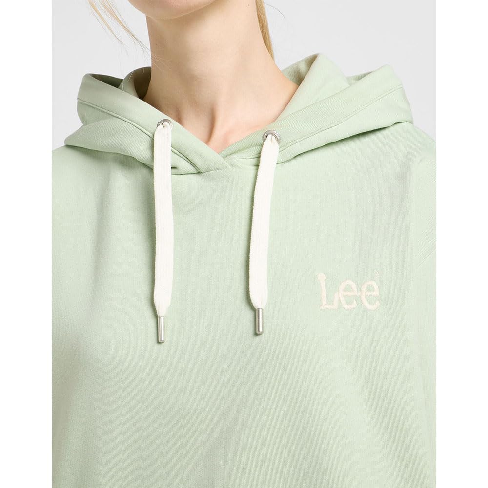 Lee Essential Hoodie sweat femme mauve doux capuche coton