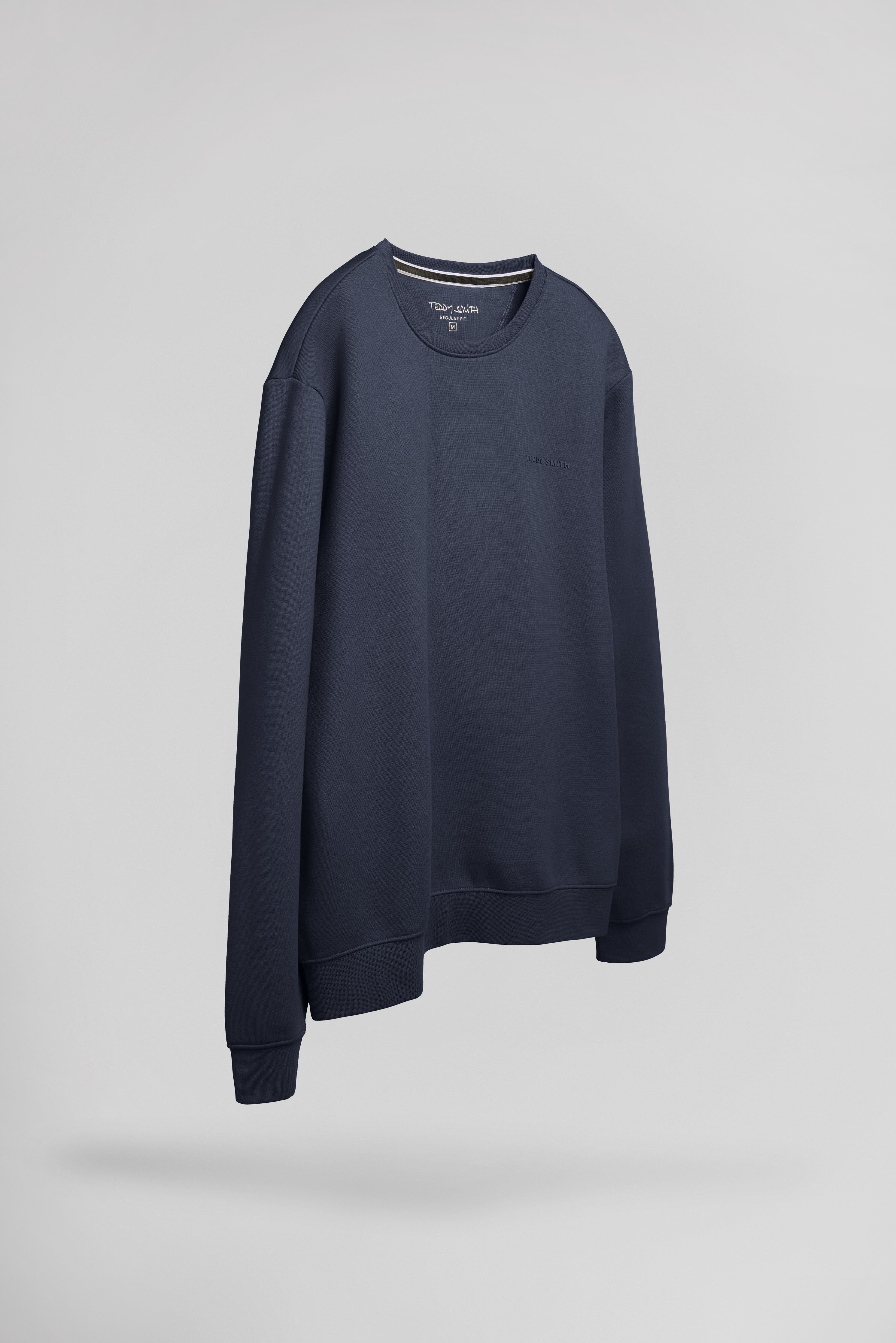 Teddy Smith S-Nark RC sweat total navy molleton coton