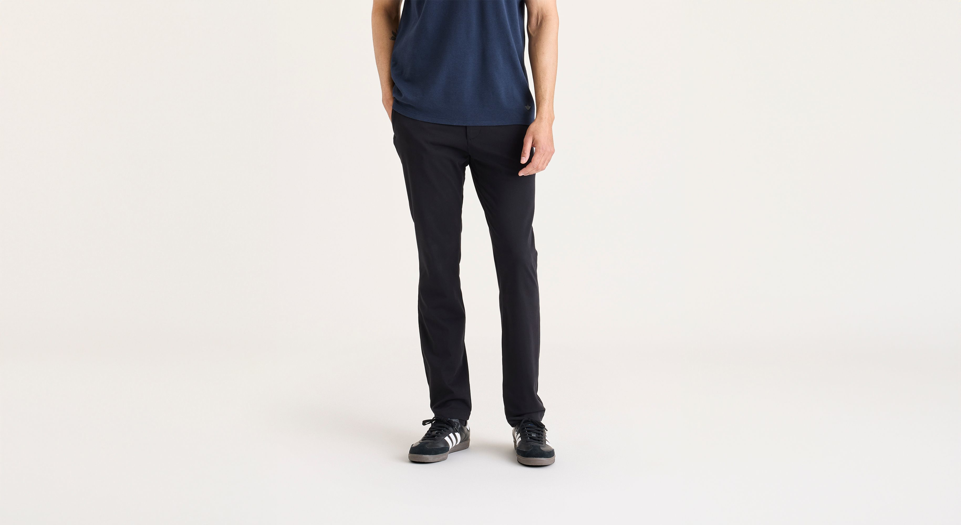 Dockers Go chino skinny noir stretch performance