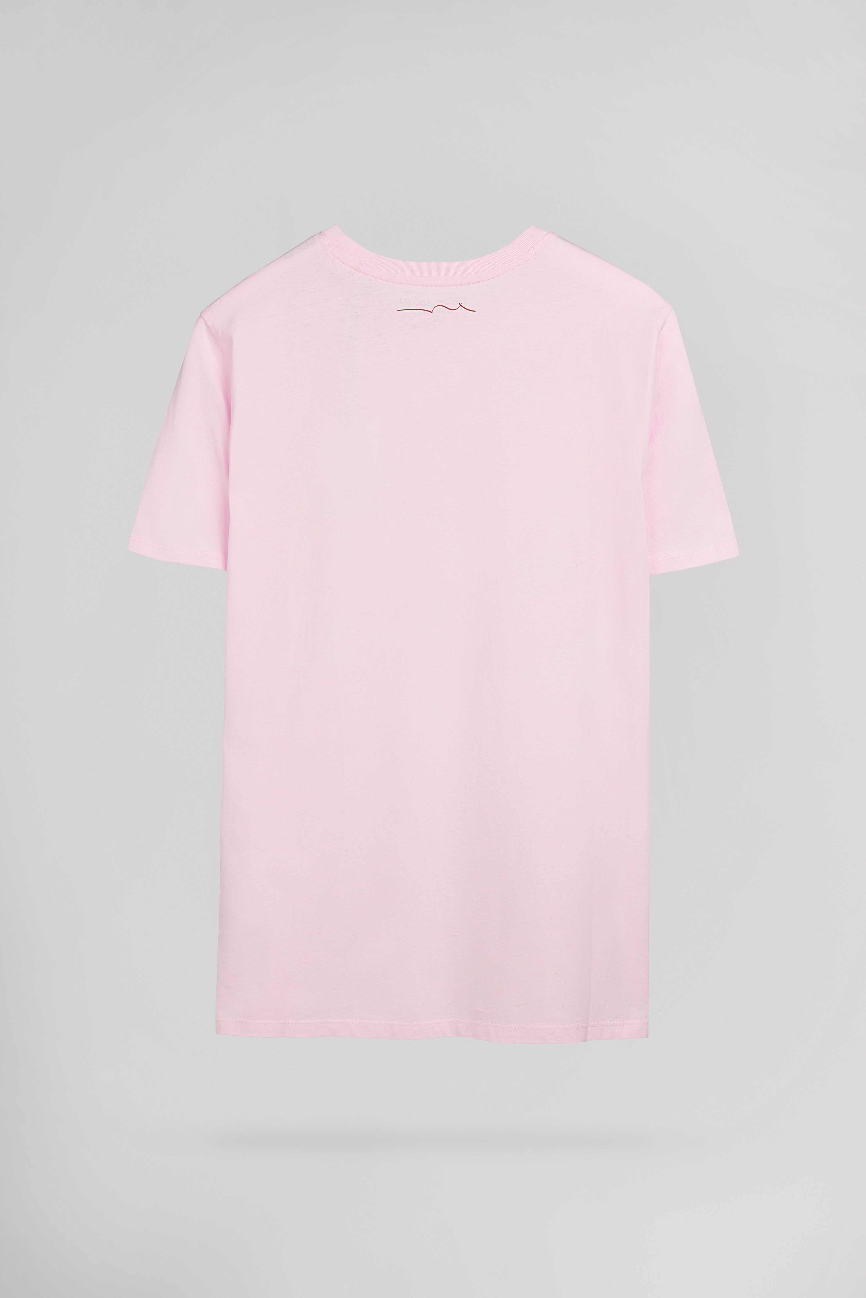TEDDY SMITH T-PANY MC t-shirt homme rose coton