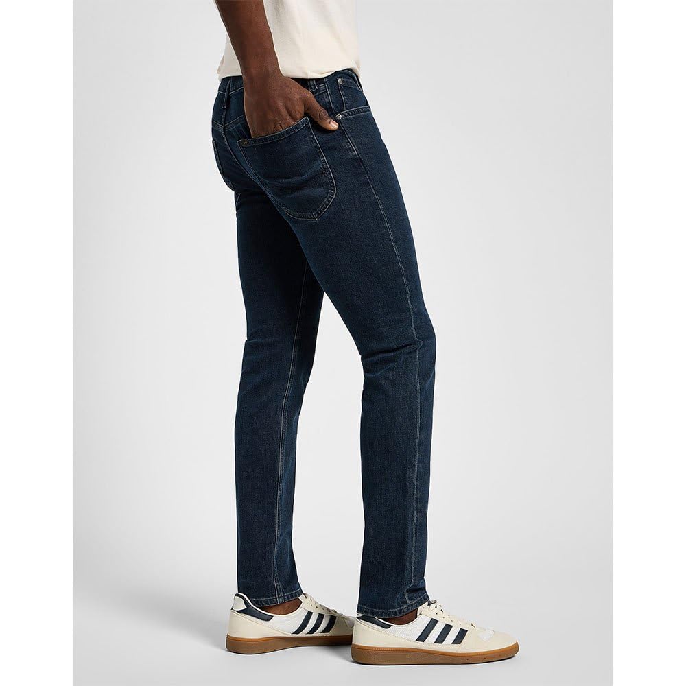 Lee Luke jean homme slim foncé toile denim