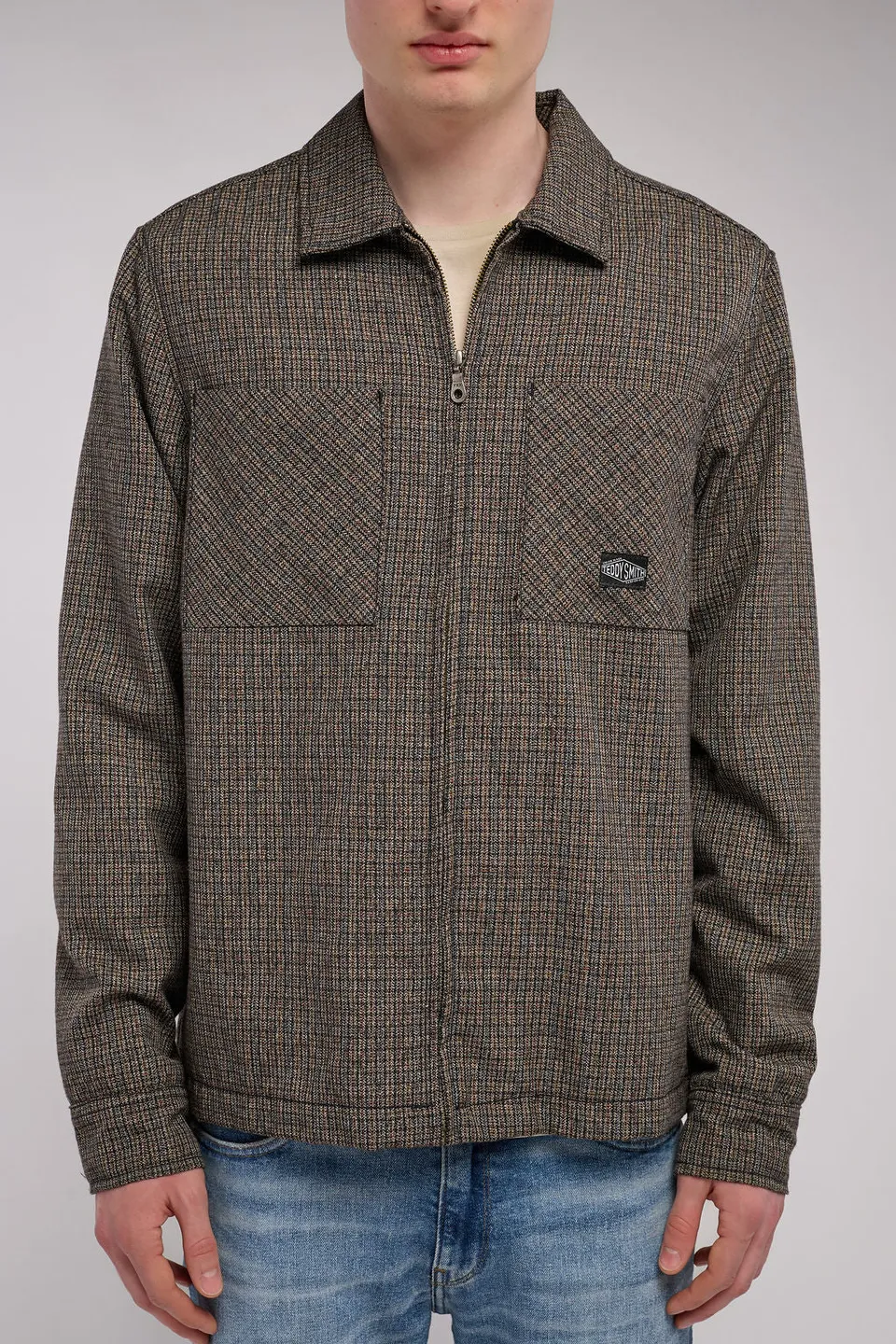Teddy Smith C-Simon ML surchemise noisette homme