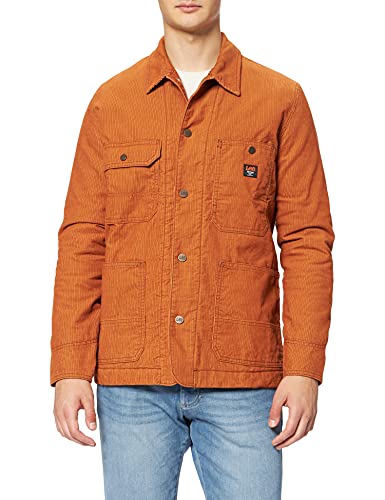 Lee Loco Grady Veste hiver homme marron denim