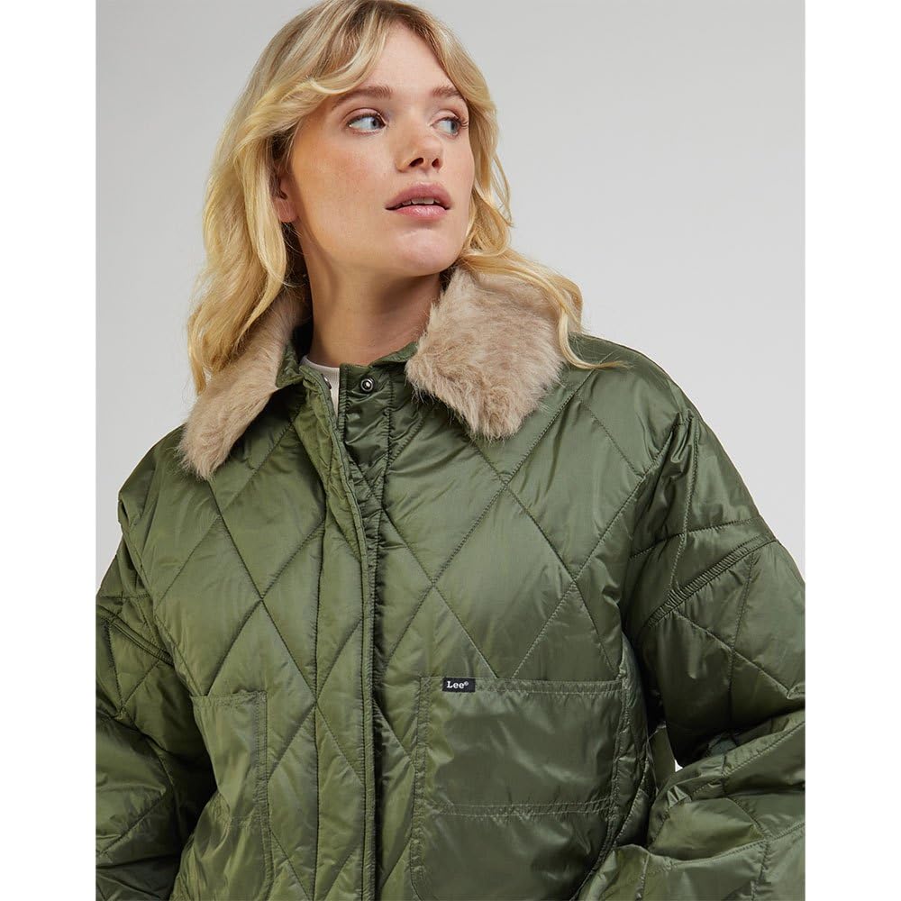 Lee Trans Liner veste femme XL olive