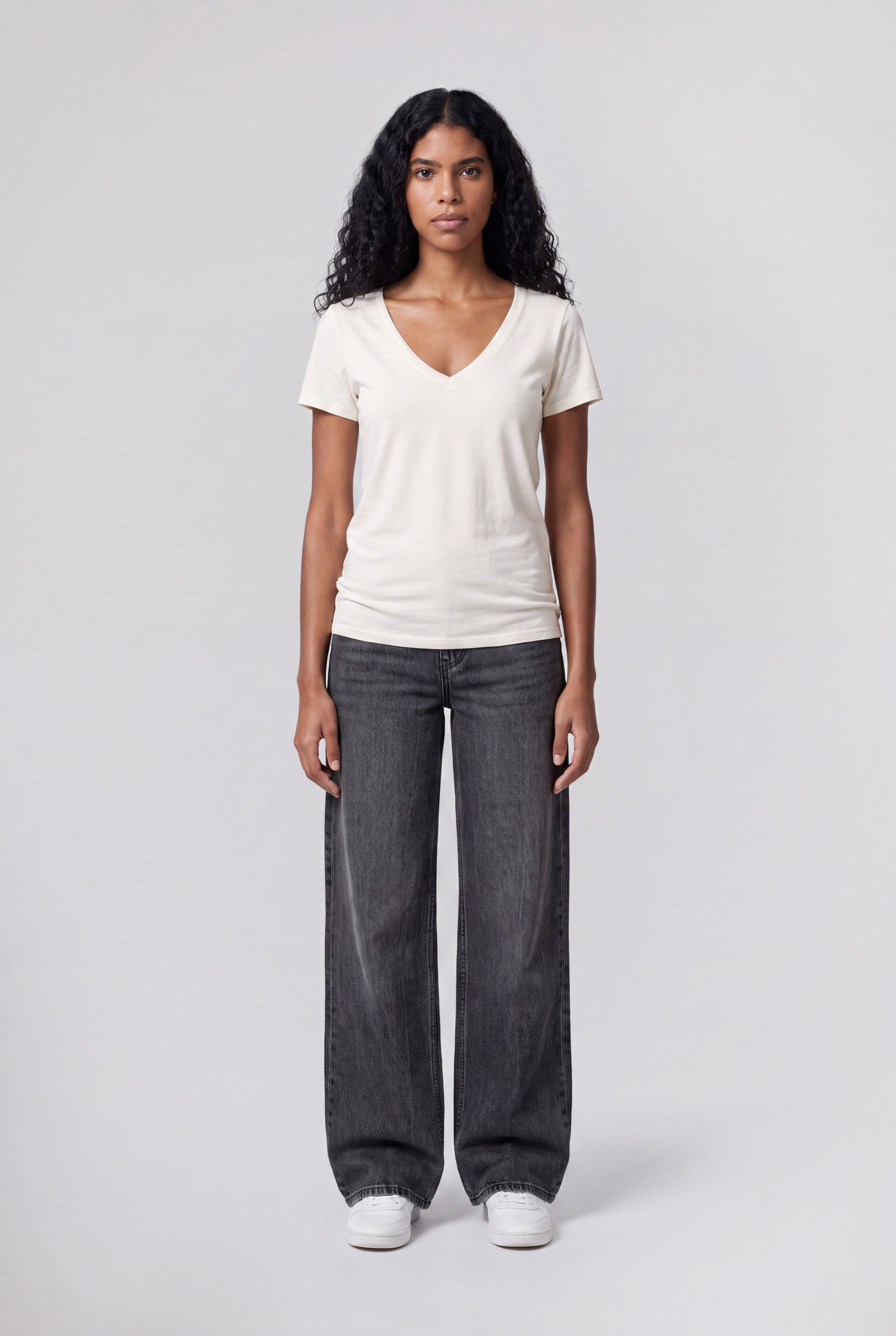 Teddy Smith T-Mia t-shirt femme blanc cassé modal