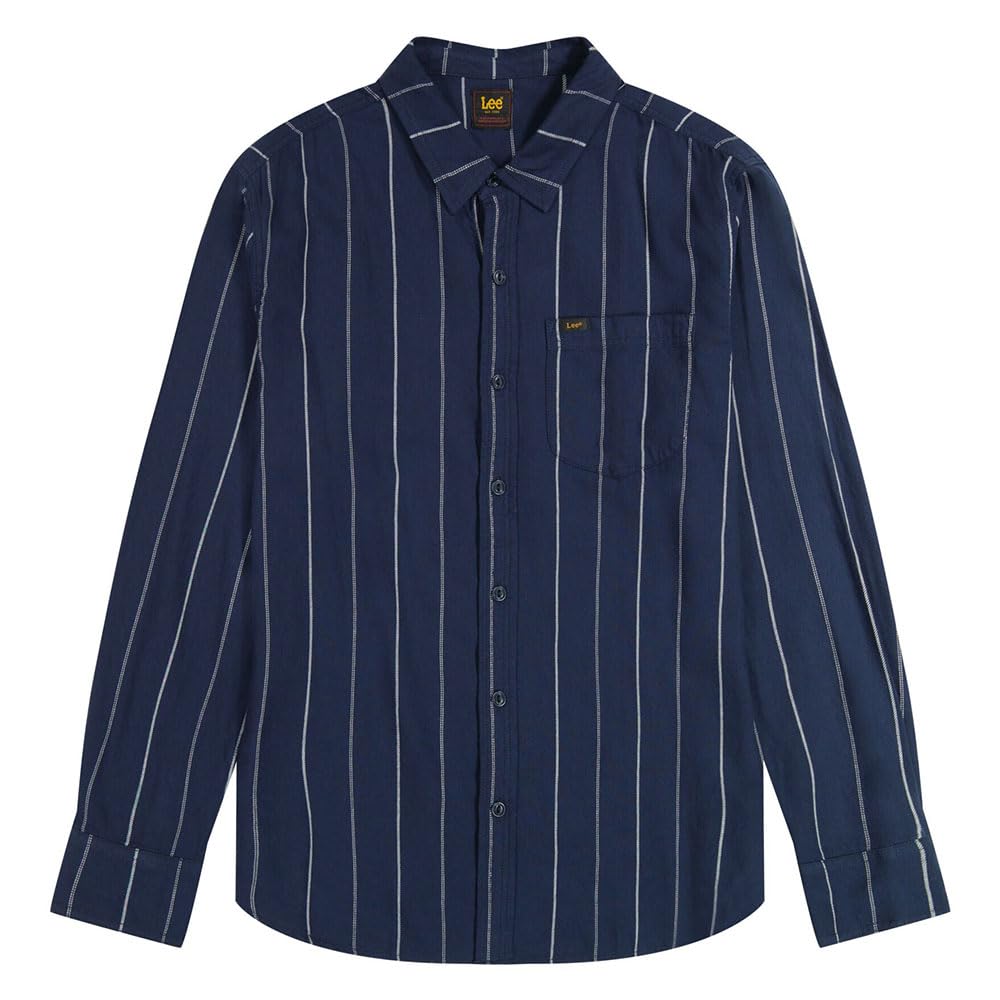 Lee Mercantile Shirt chemise homme M carreaux rouille coton