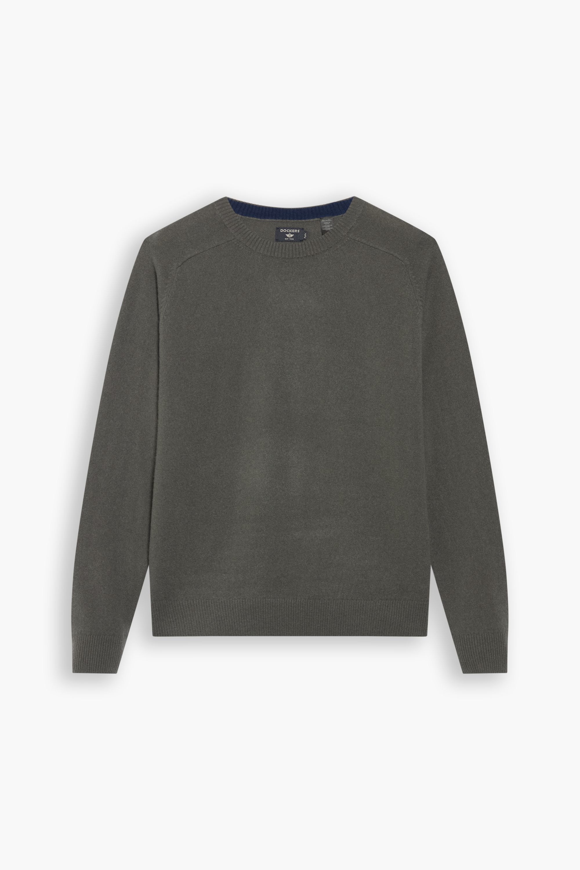 Dockers Crafted Cashmere pull vert cachemire regular