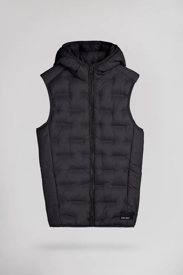 Teddy Smith B-Toran Hood JR doudoune garçon noir