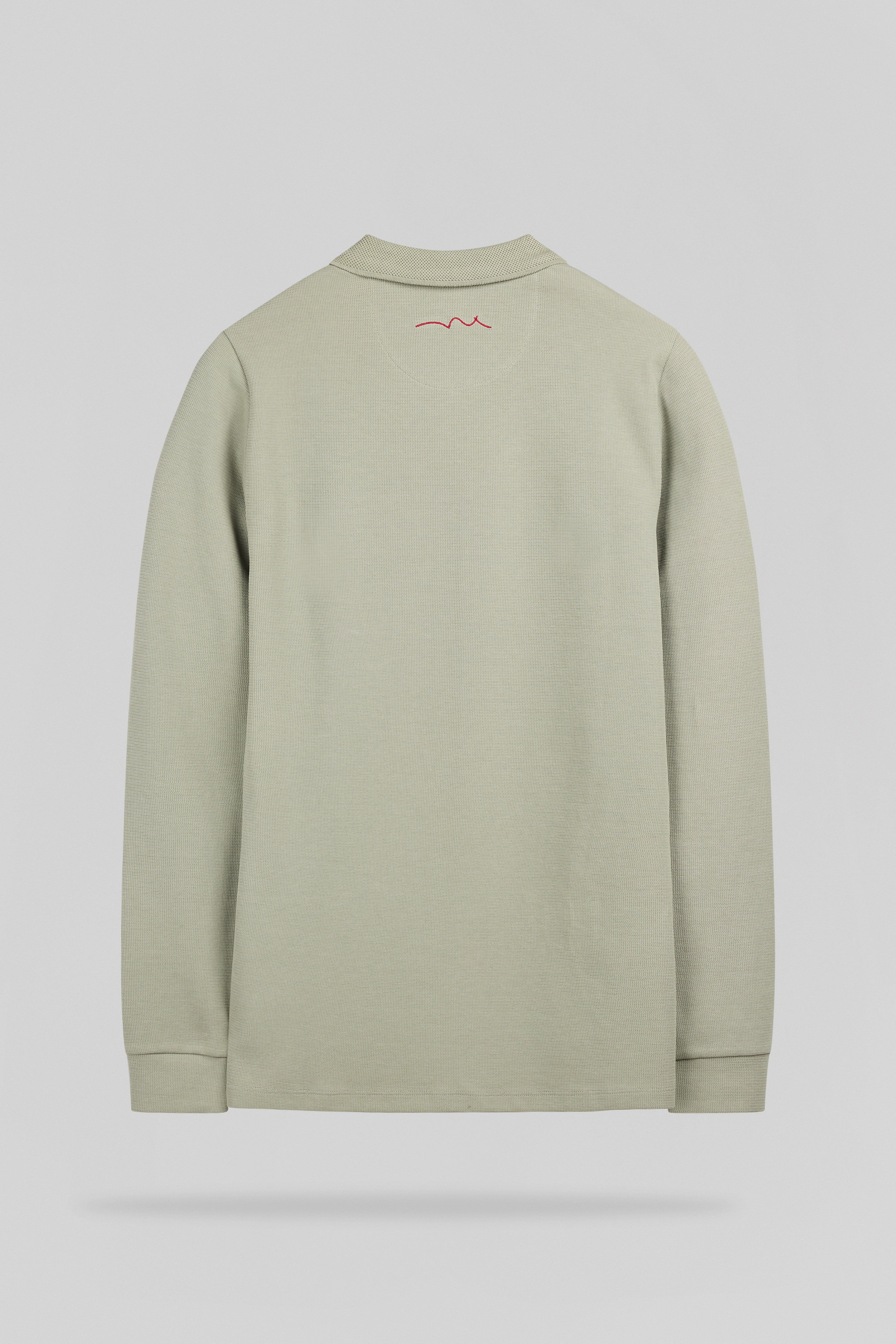TEDDY SMITH P-JOEL ML polo manches longues kaki coton