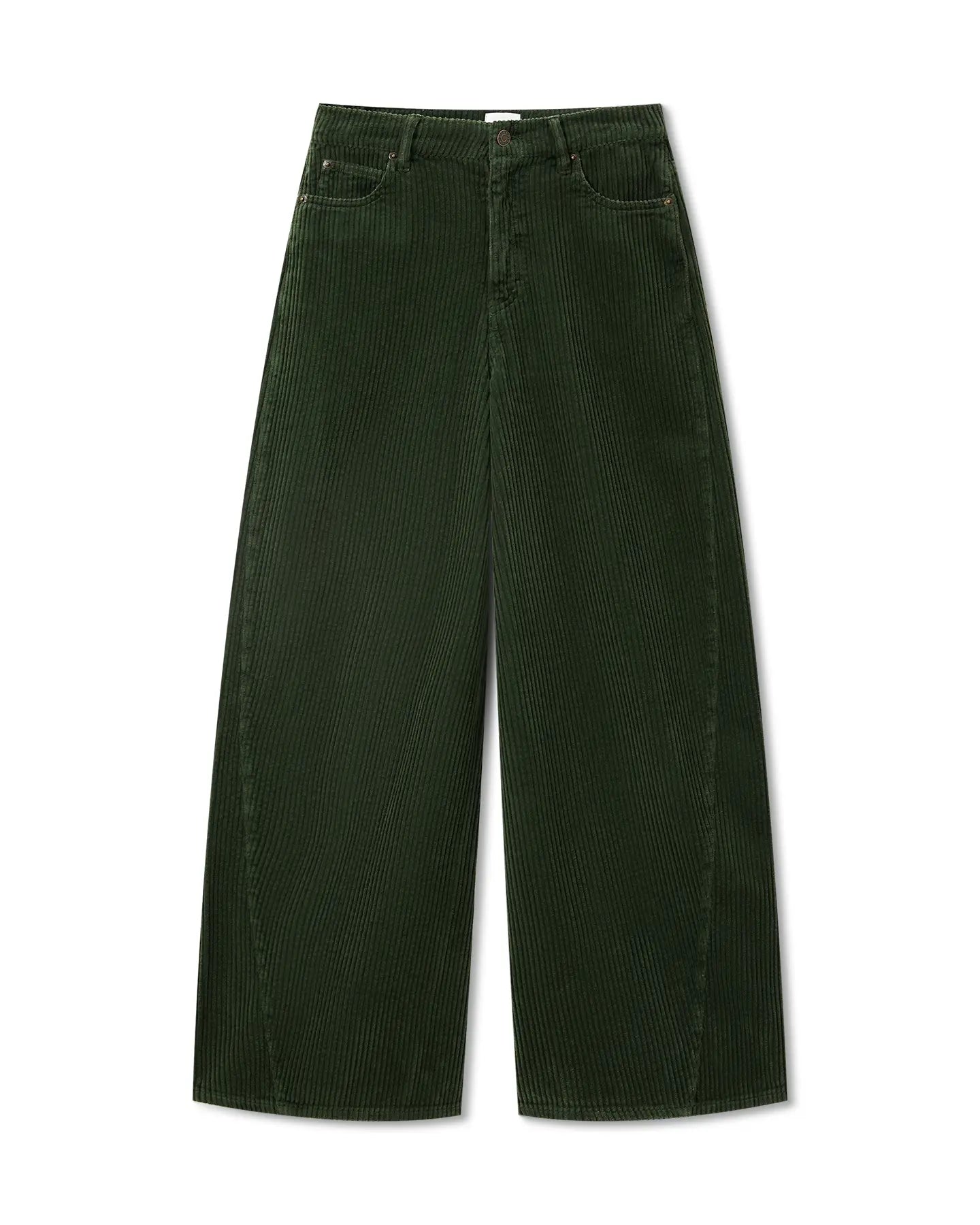 Labdip Orson Corduroy Dye pantalon velours army sage barrel