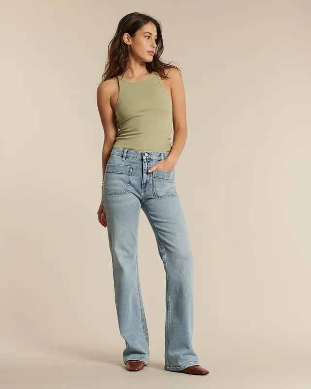 Labdip Nina Denim IN 21 jean flare bleu stretch