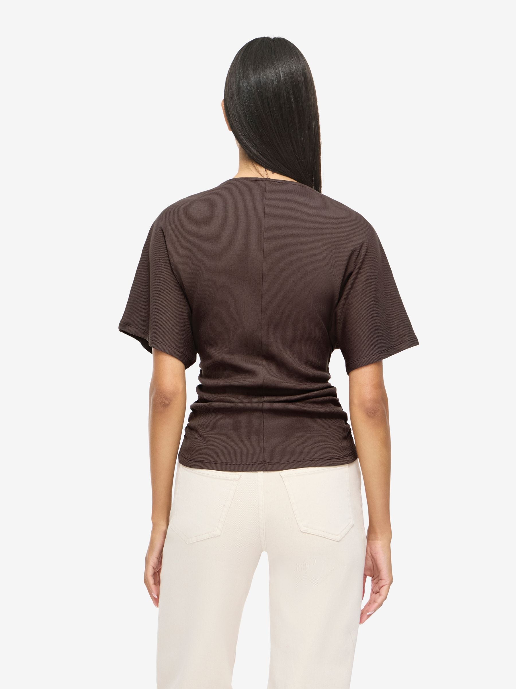 Noisy May Abbi NMABBI t-shirt coton bio manches courtes