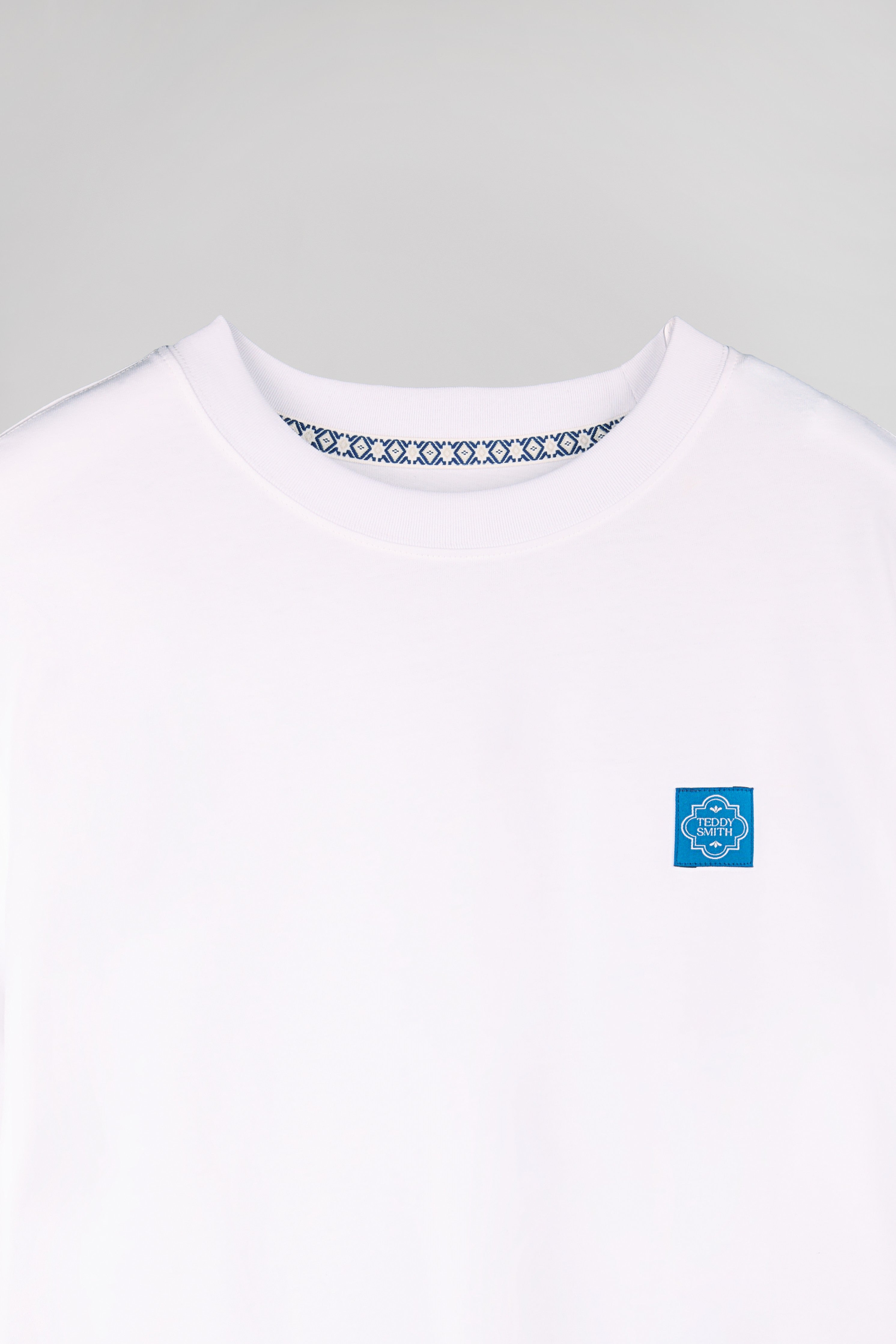 Teddy Smith T-Carmin MC t-shirt homme blanc ample