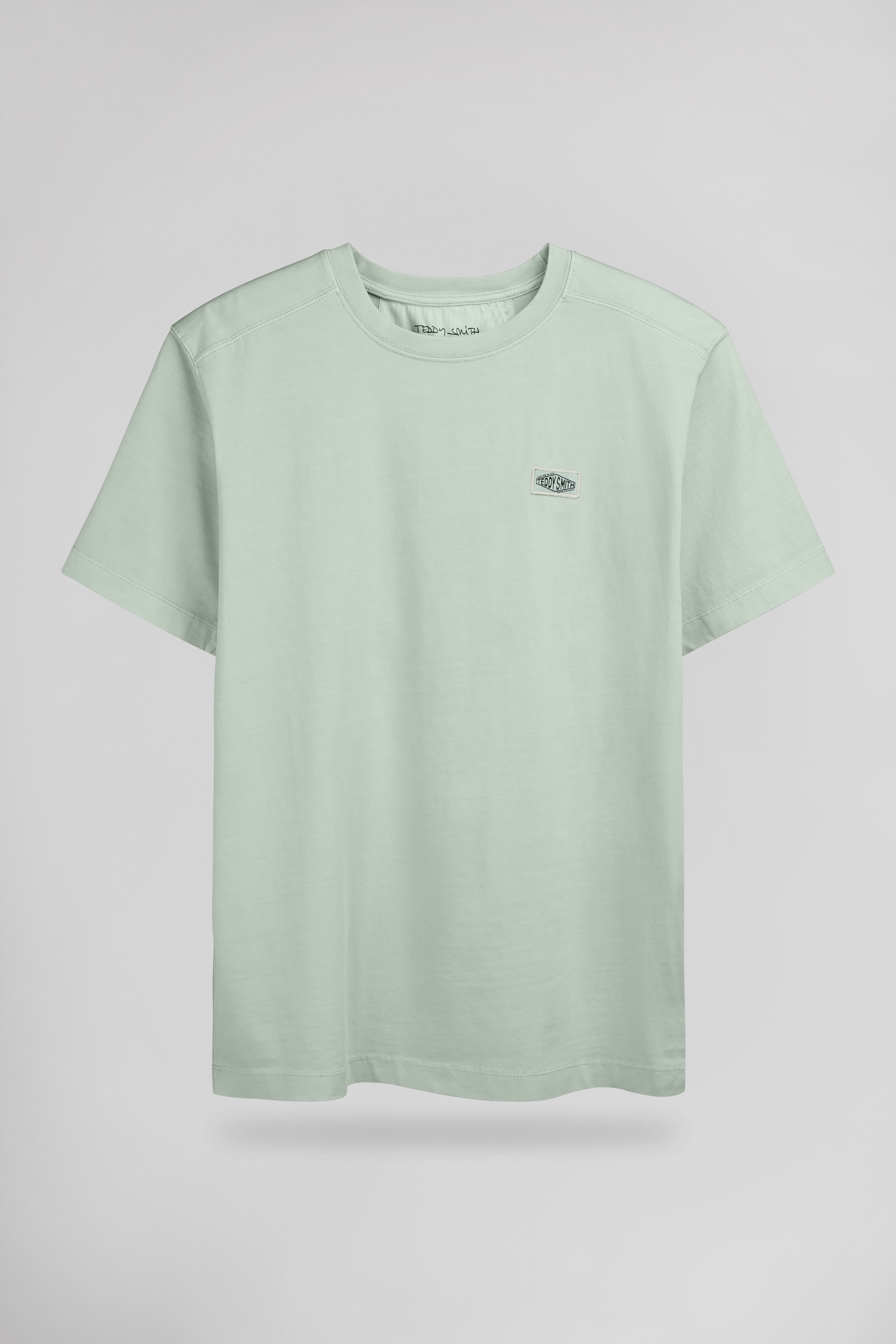Teddy Smith T-Nateo MC t-shirt ample vert sauge