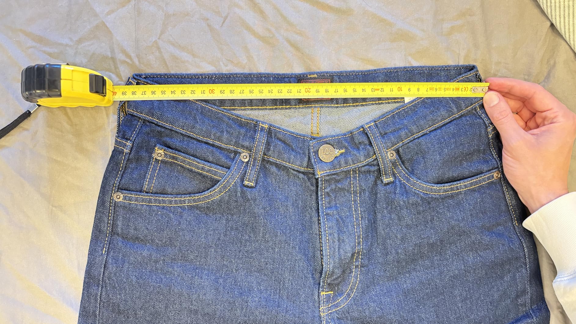 Lee West jean homme coupe droite Xion
