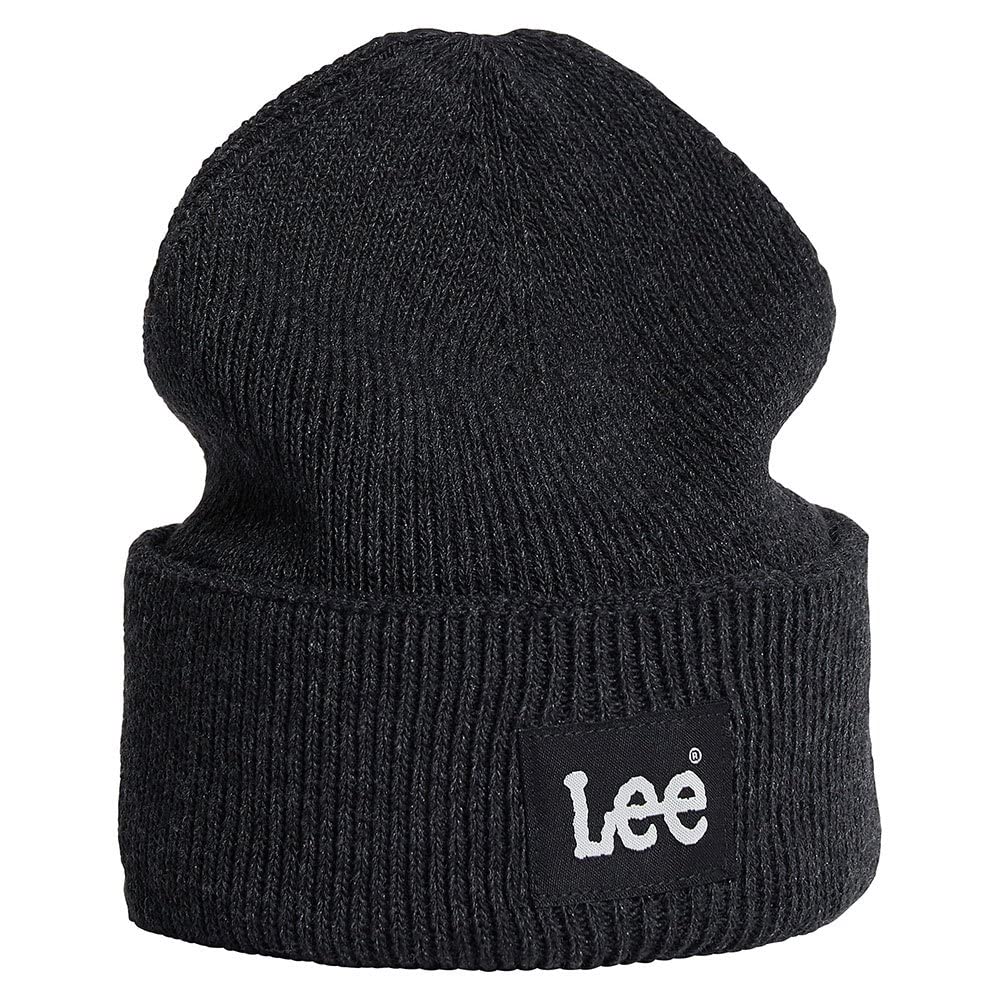 Lee bonnet bleu Parry maille côtelée homme