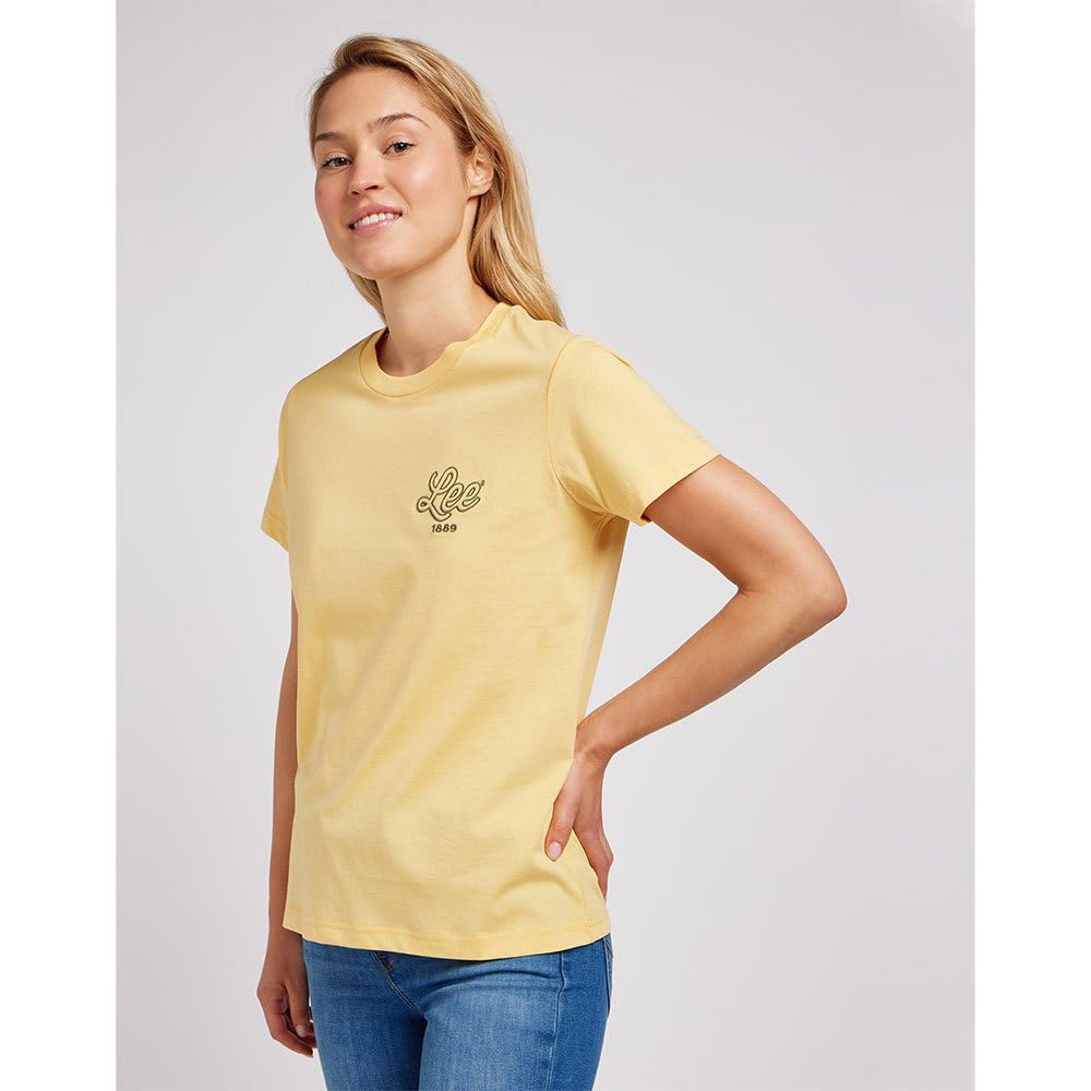 Lee Small Logo Tee t-shirt femme L col rond