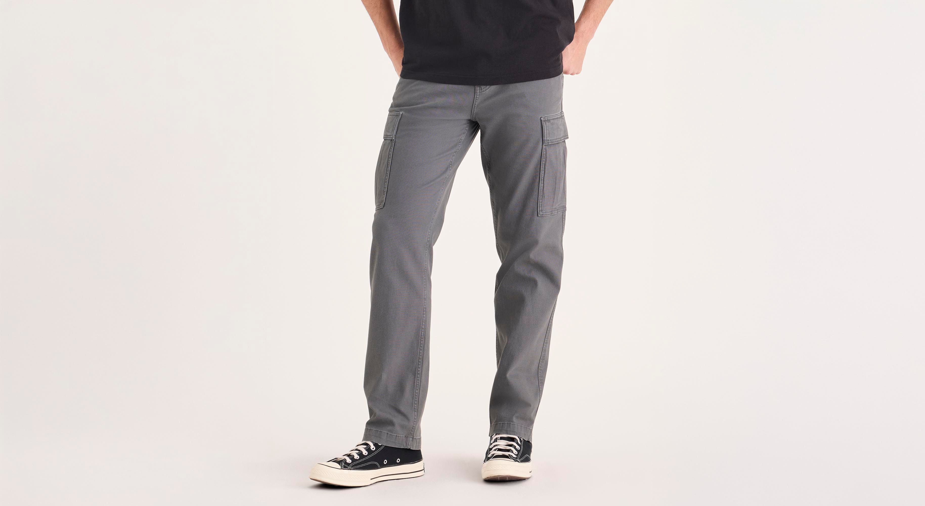 Dockers Utility Cargo Pant cargo gris coupe droite