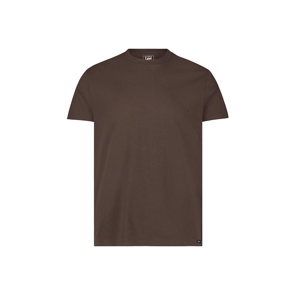 Lee Twin Pack Crew t-shirt homme M lot 2 olive coupe ajustée