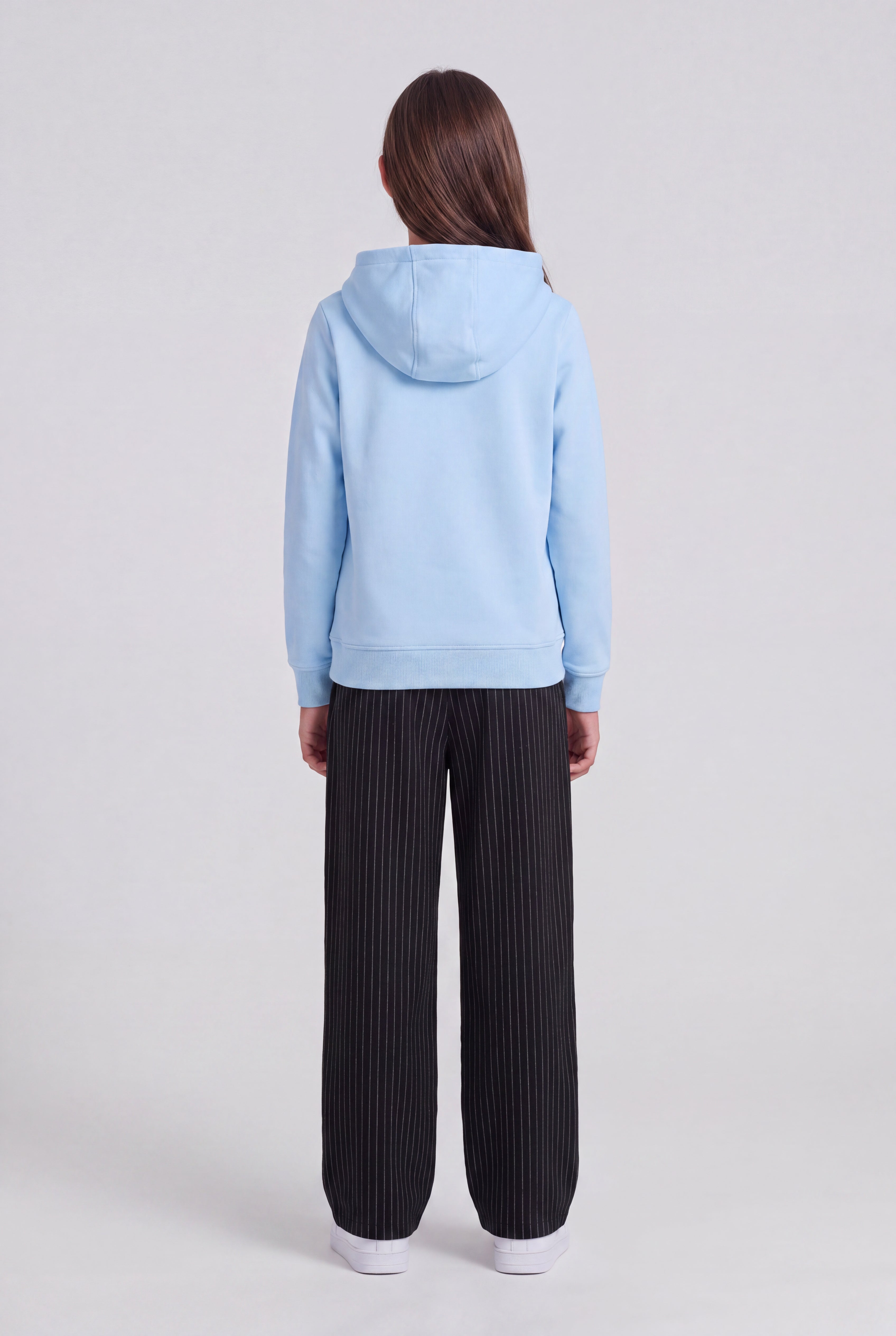 Teddy Smith S-Solene Hoody JR sweat fille bleu ciel