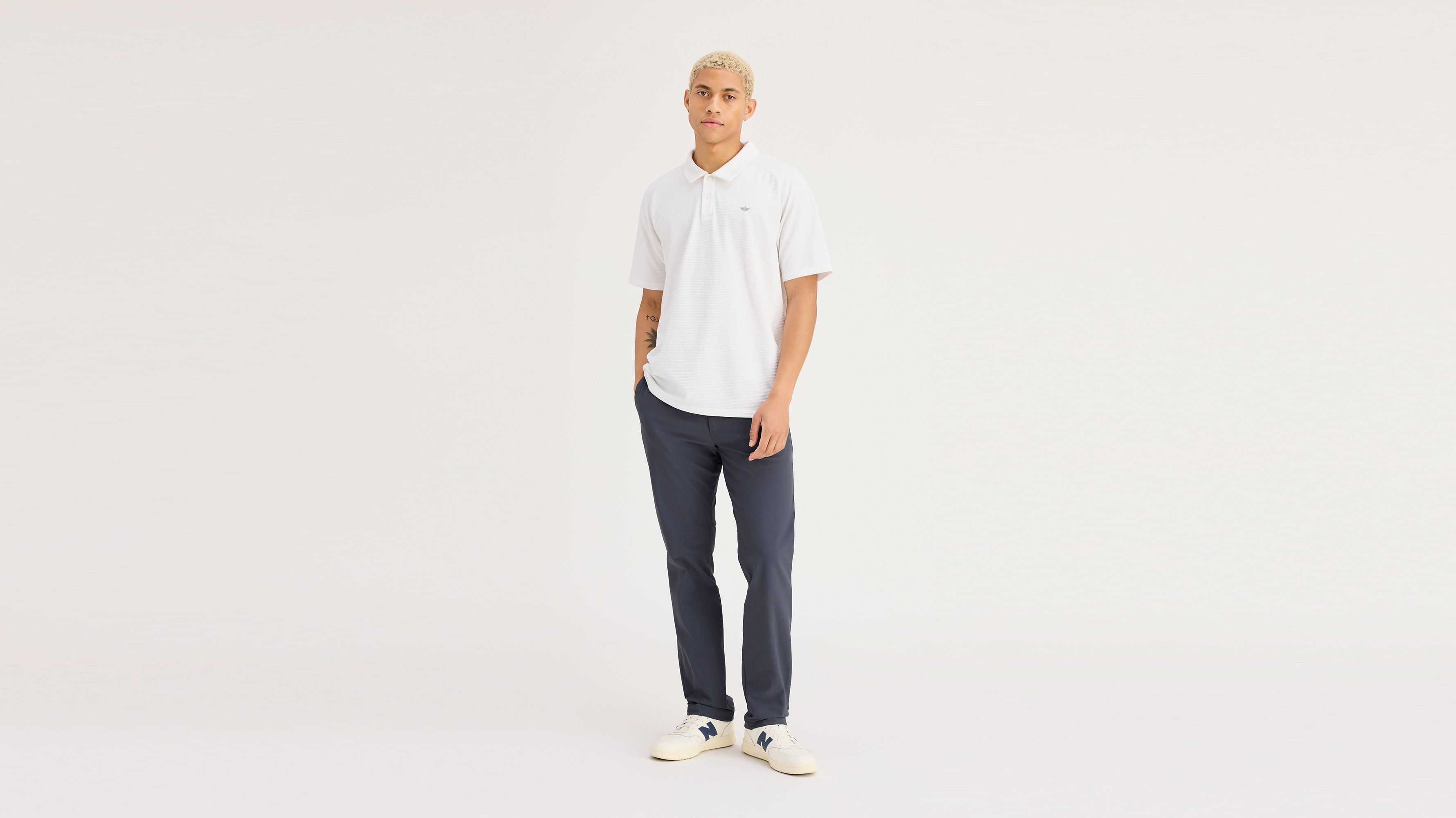Dockers Go chino slim bleu Ombre Blue