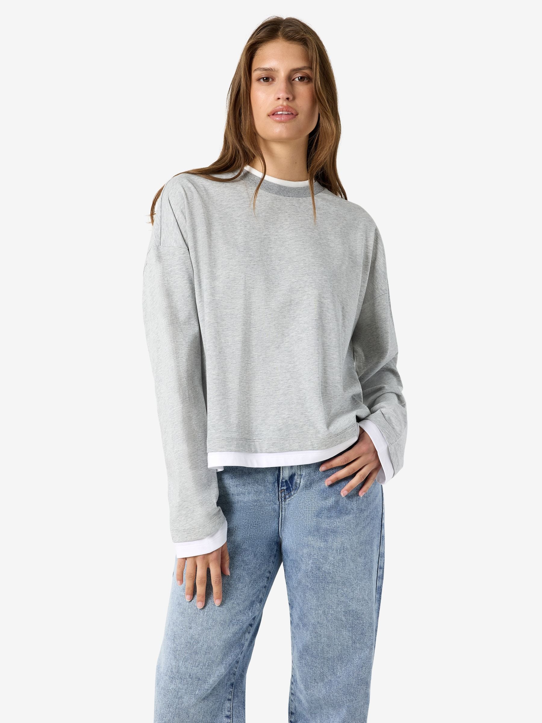 Noisy May NMember top manches longues double col