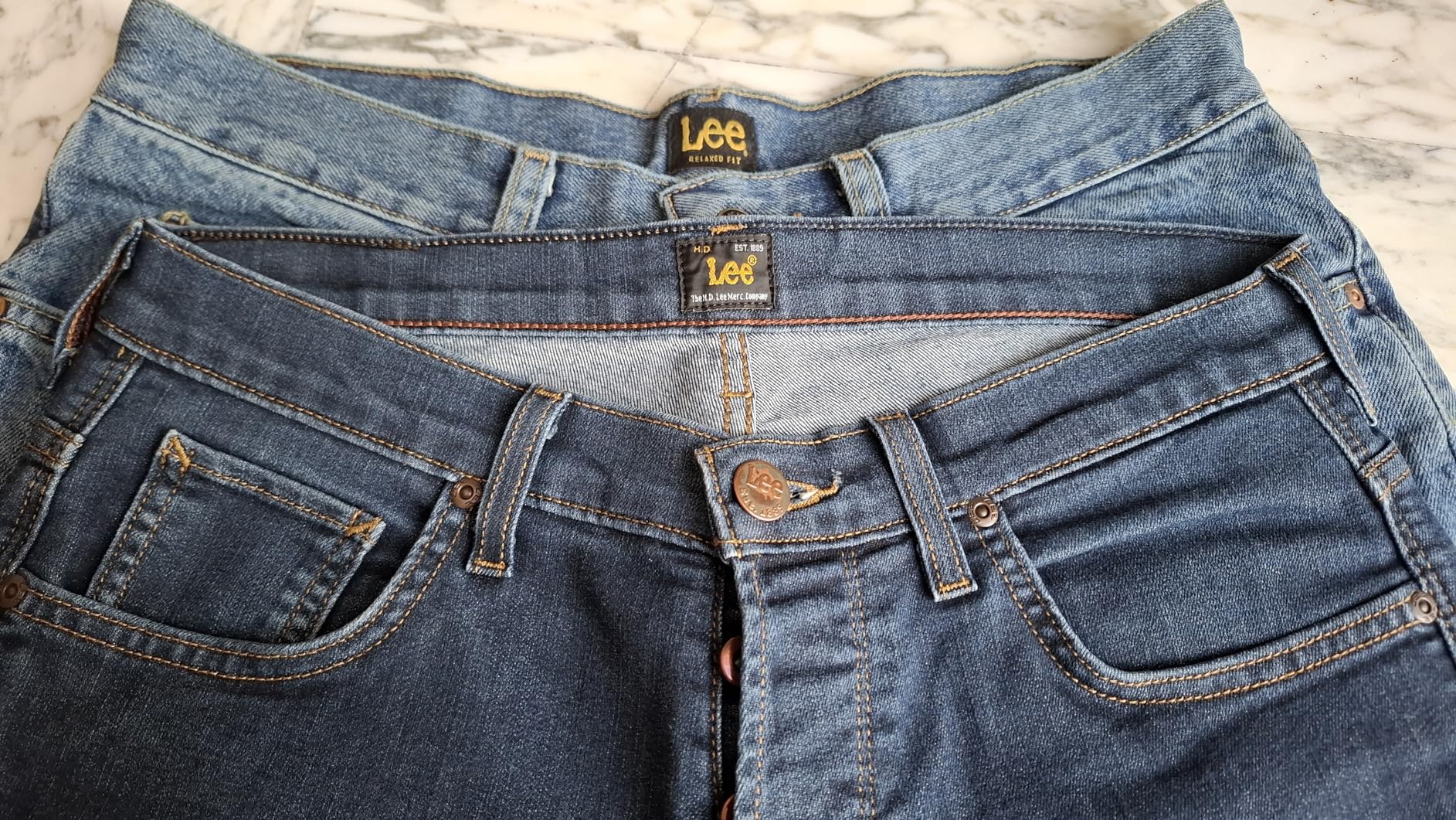 Lee Luke jean slim noir W32 L30 coton stretch