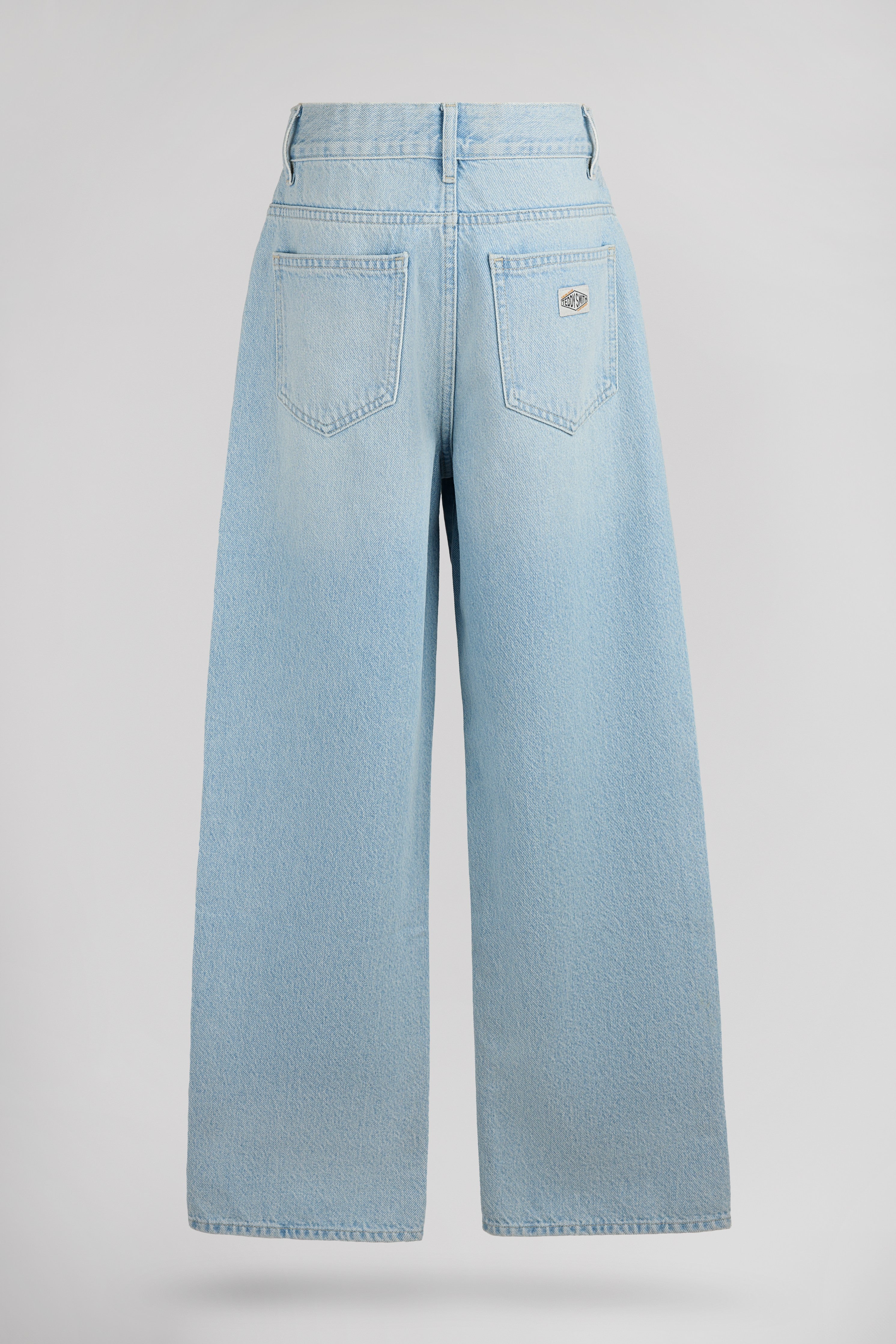 Teddy Smith Big Memphis JR jean garçon bleached baggy