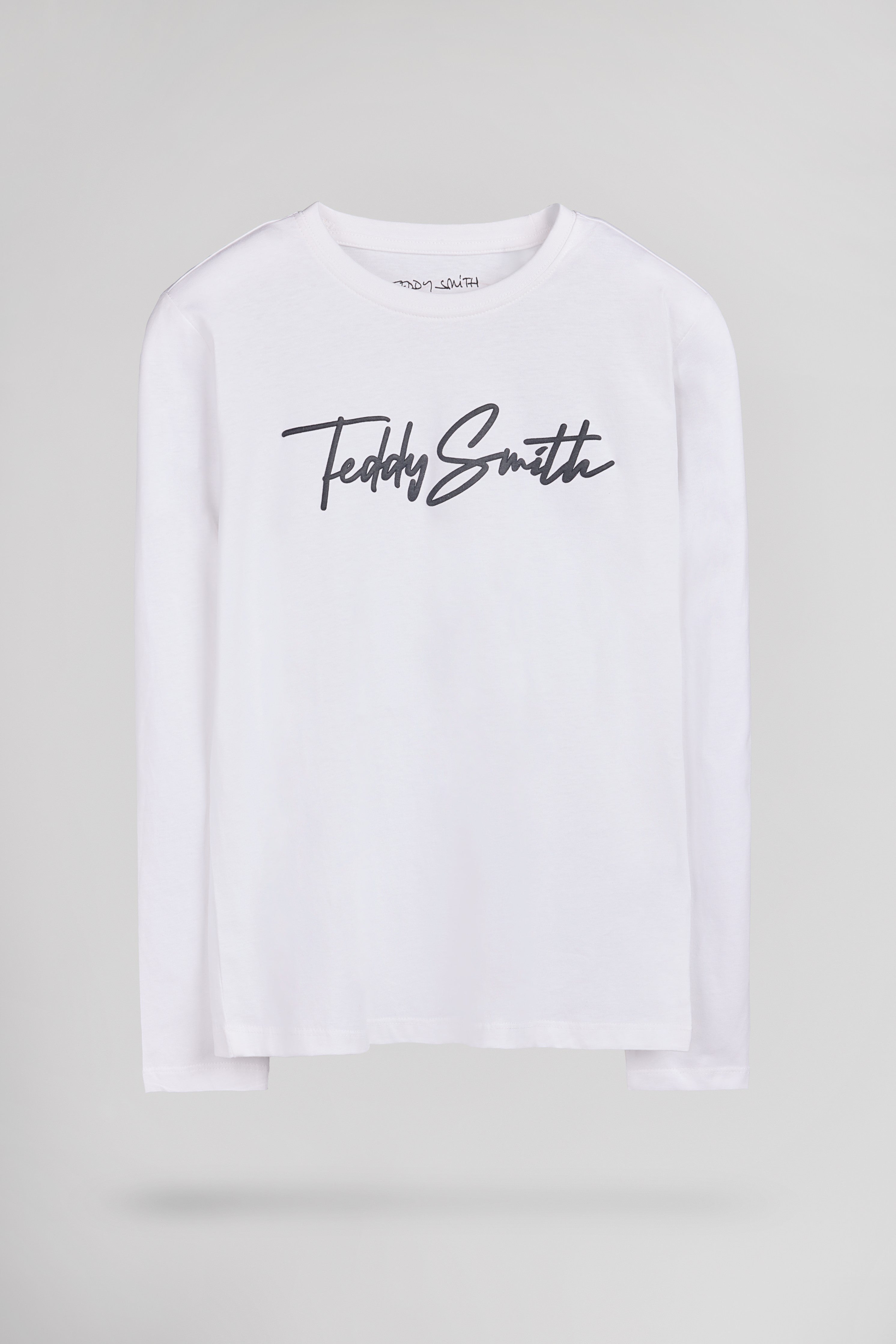 Teddy Smith Evan ML JR t-shirt blanc manches longues