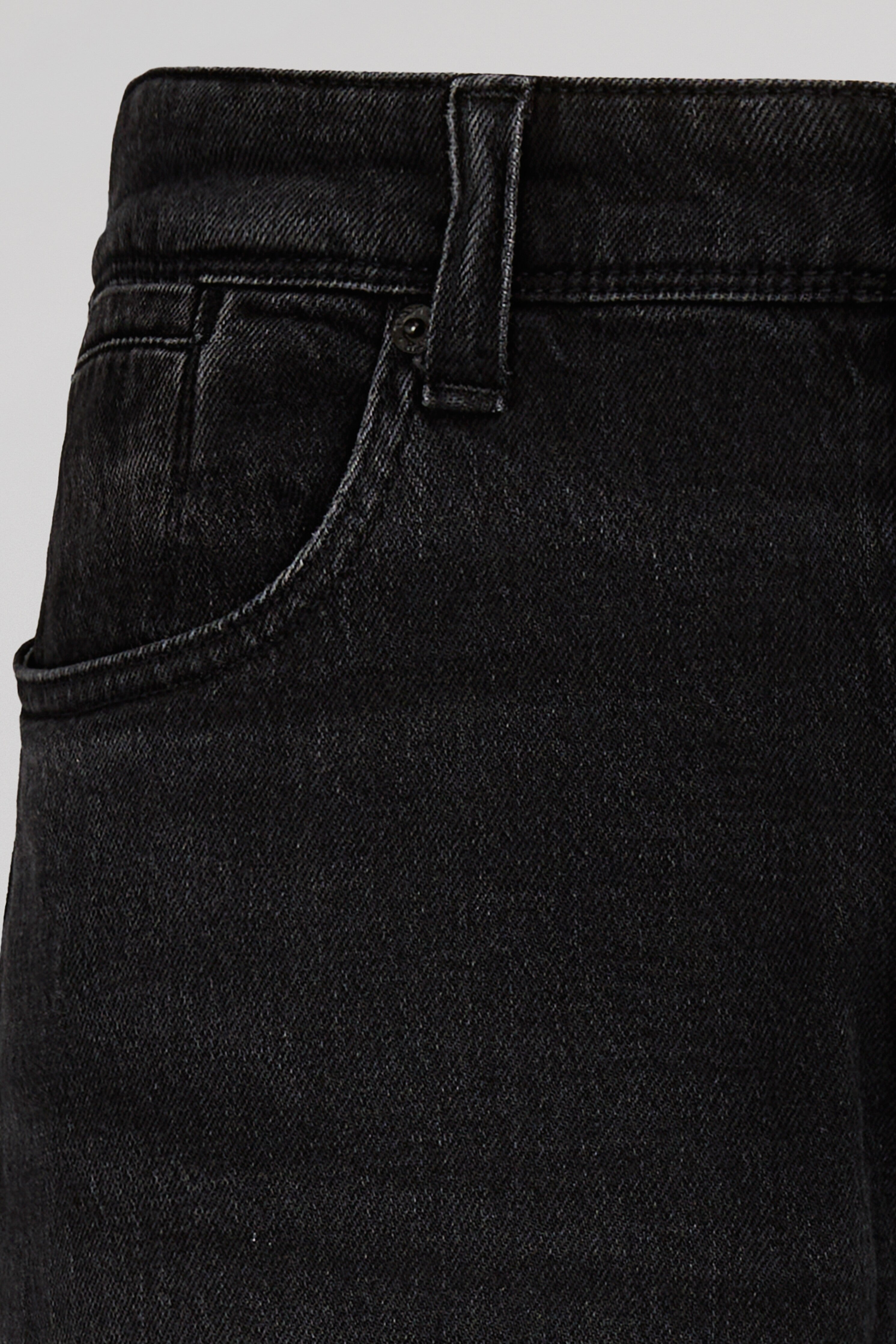 Teddy Smith Reg L32 Jean Droit Black Used Coton