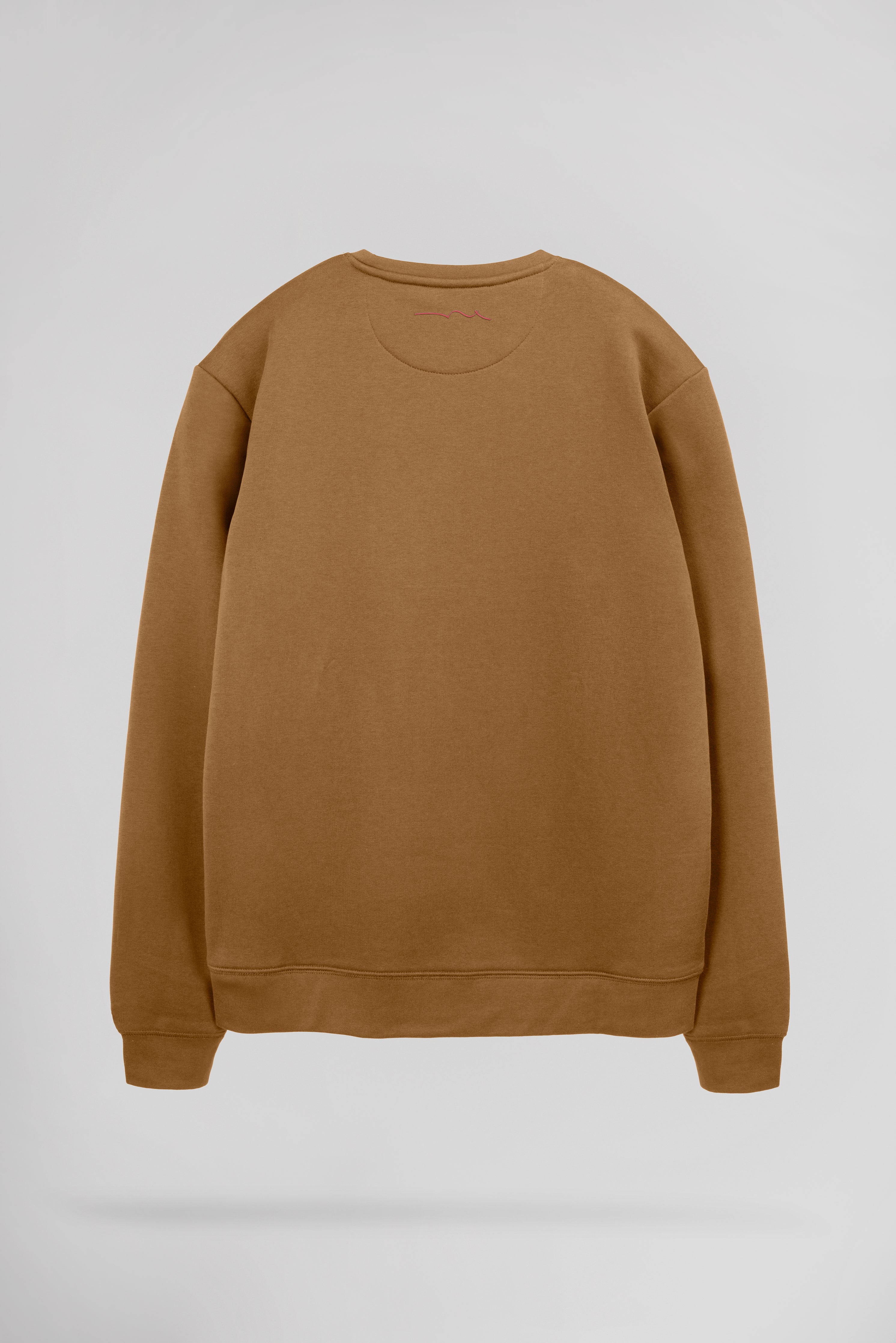Teddy Smith S-JIM RC sweat noisette col rond