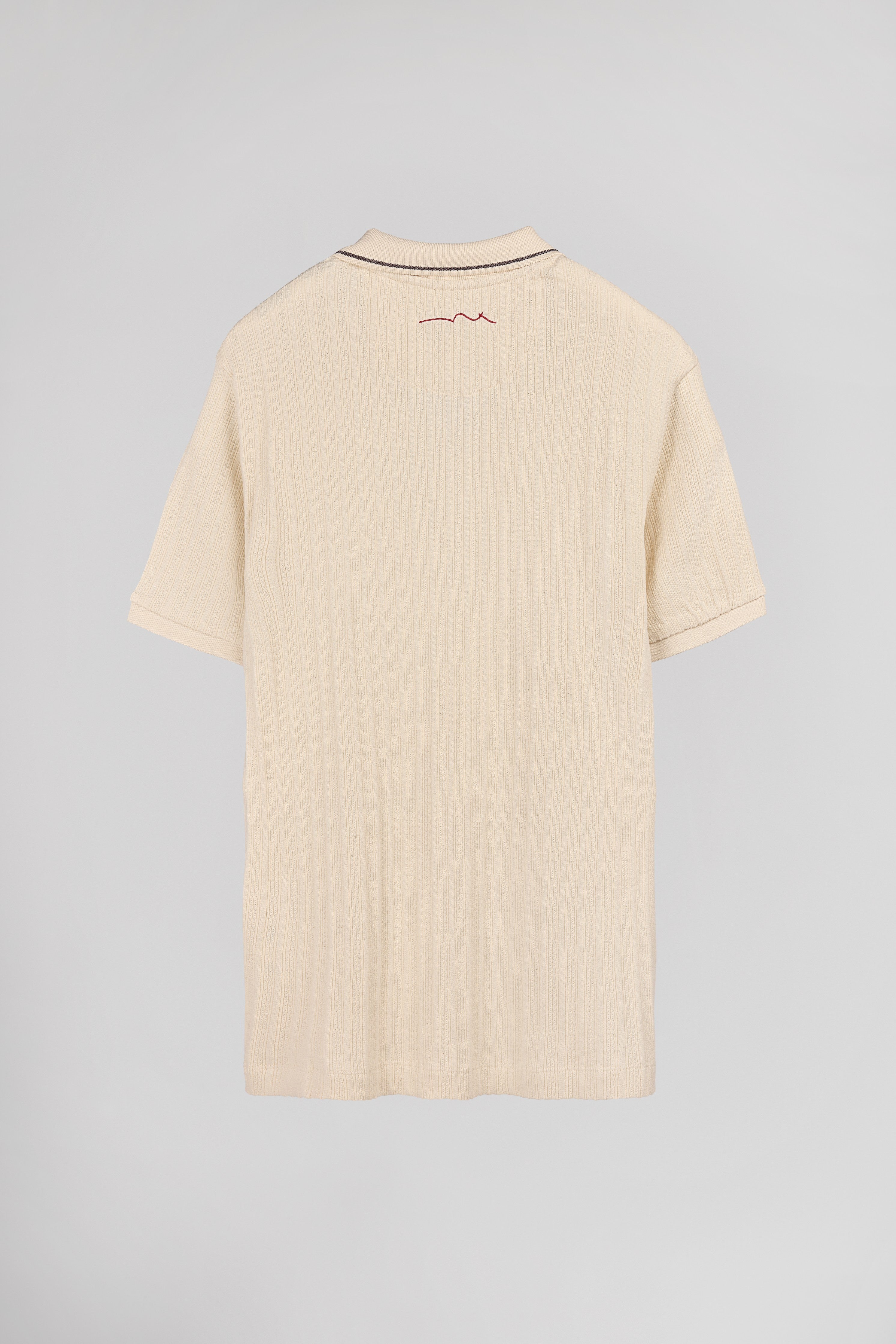 Teddy Smith P-Drice MC polo cream jacquard coton